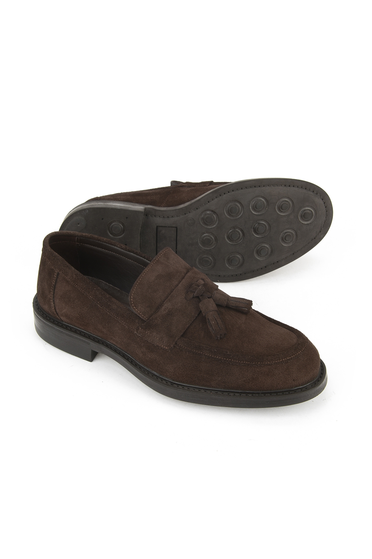 Erkek Hakiki Deri Ayakkabı 153986Z4162 Kahve - Görsel 5