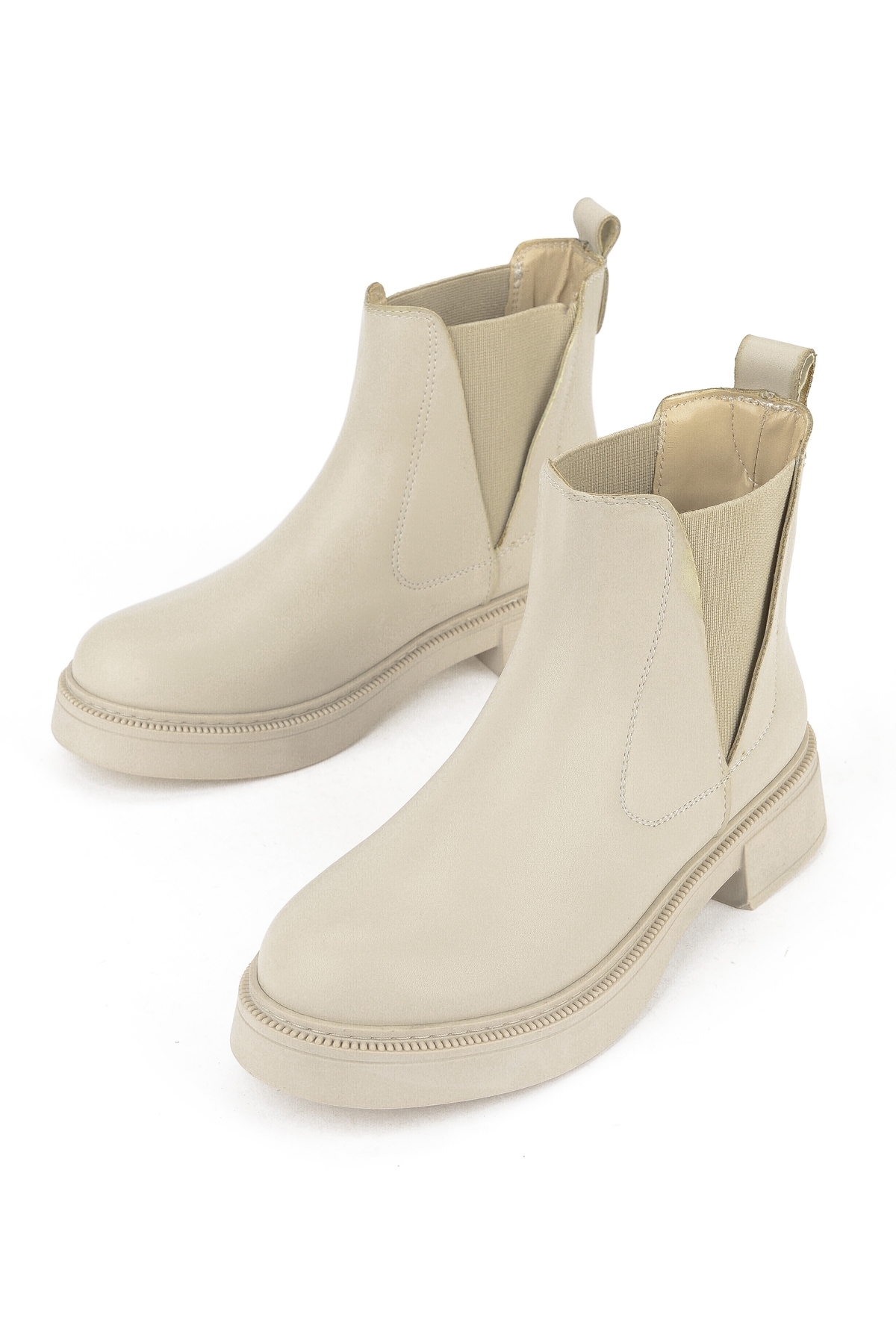 Kadın Bot 1531044Z4008 Bej - Görsel 6