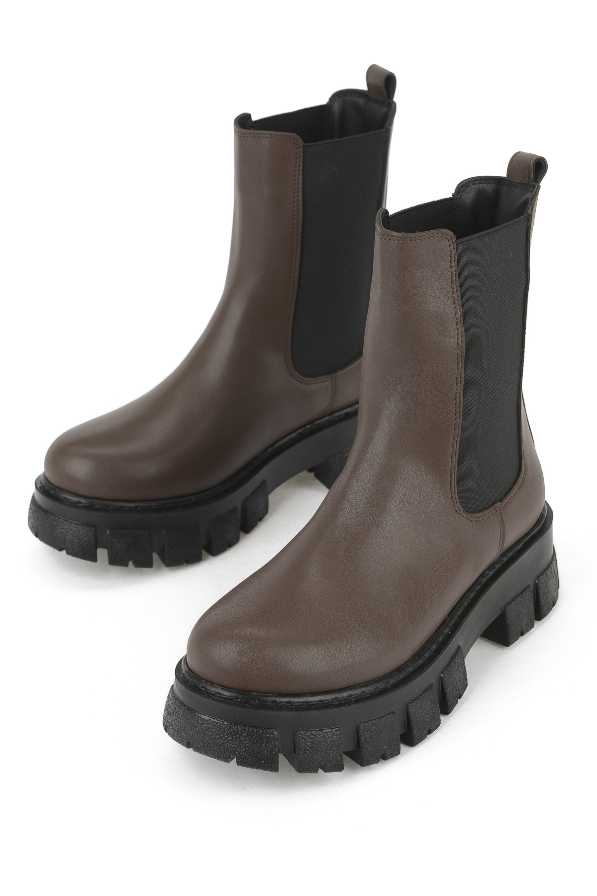 Kadın Bot 1531044Z4002 Kahve - Görsel 6