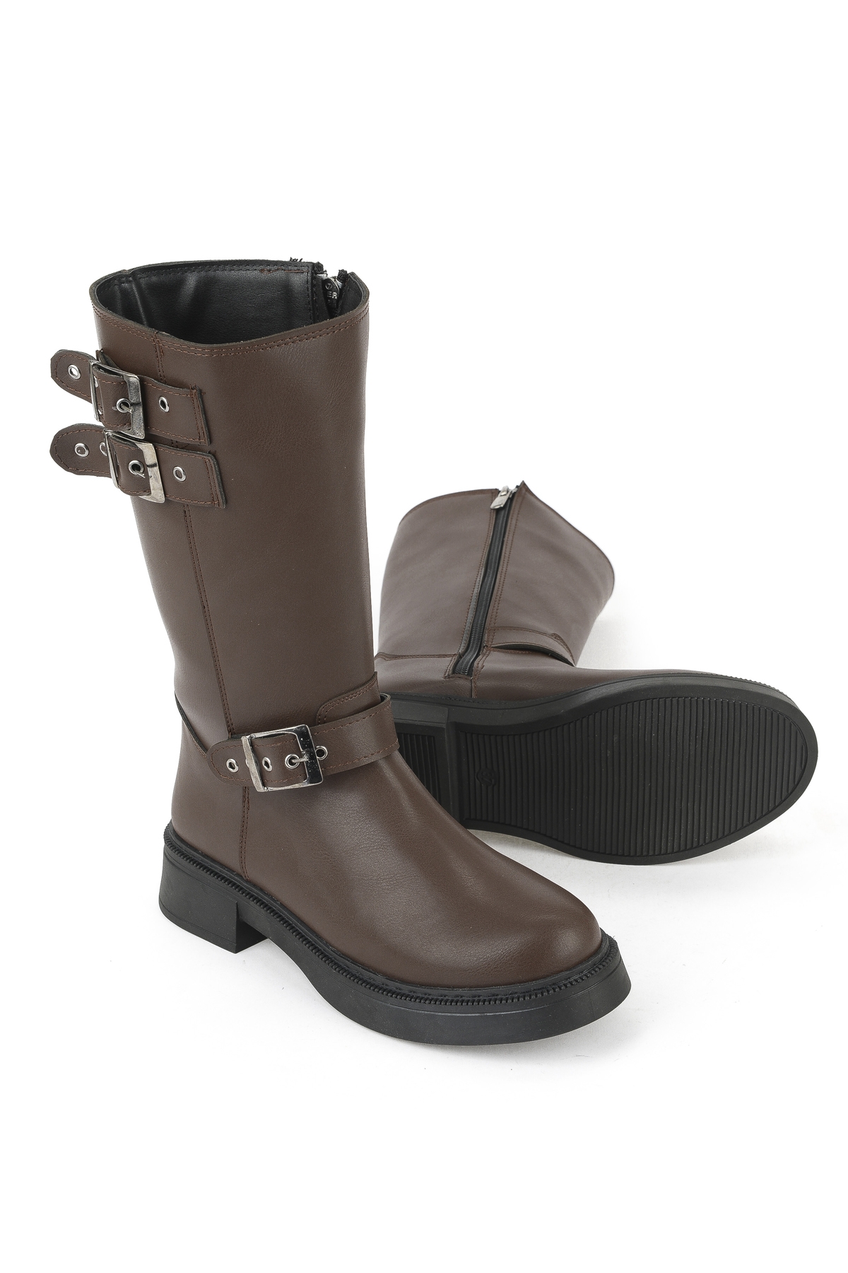 Kadın Cizme 1531044Z4003 Kahve - Görsel 5