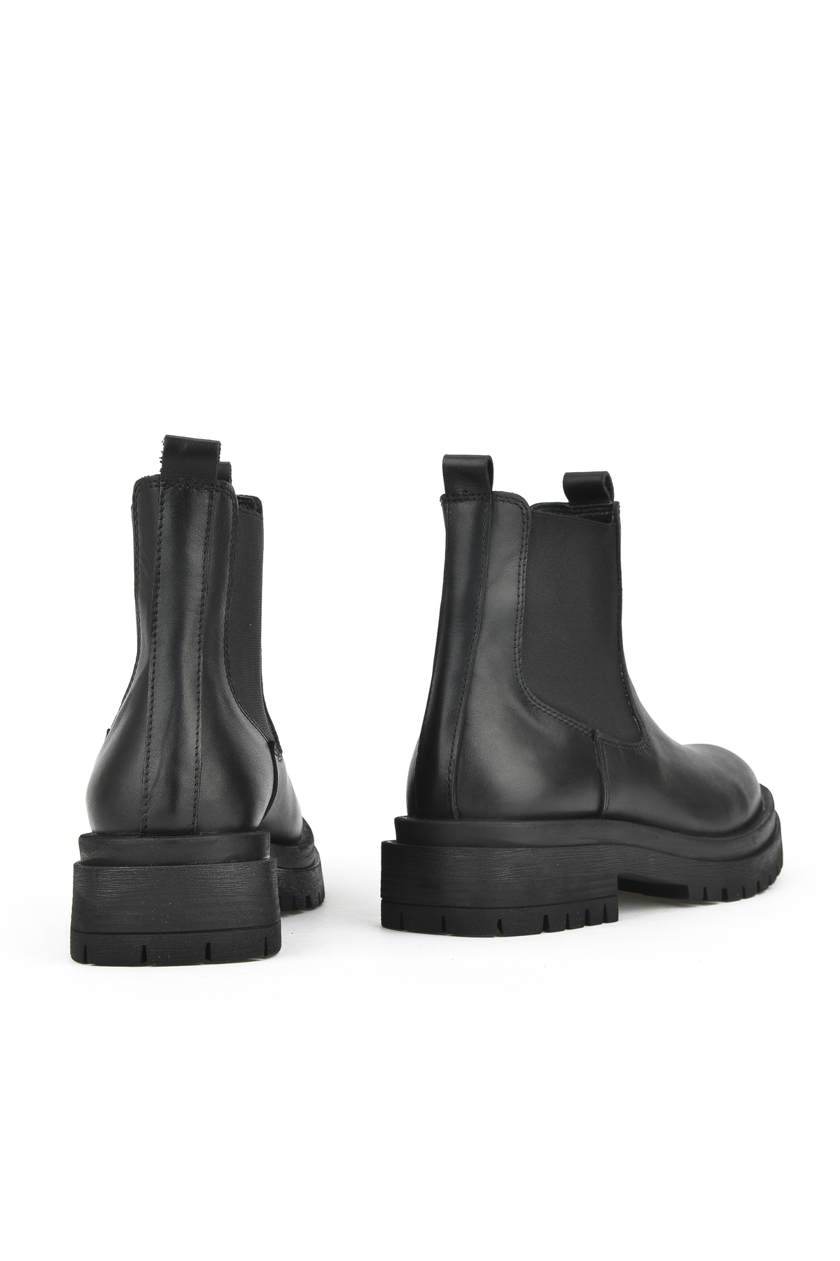 Kadın Hakiki Deri Bot 153359Z310 Siyah - Görsel 4