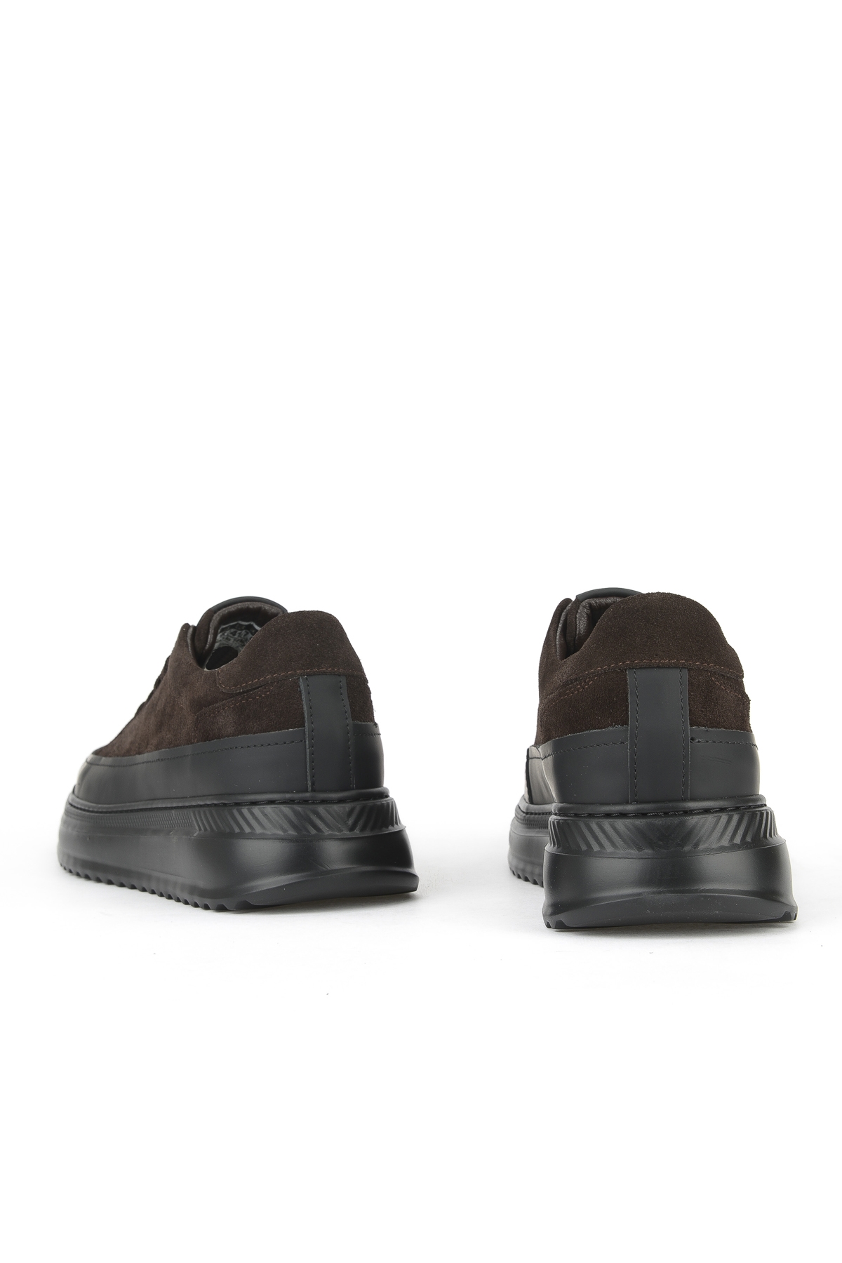 Erkek Hakiki Deri Ayakkabı 153983Z402 Kahve - Görsel 4