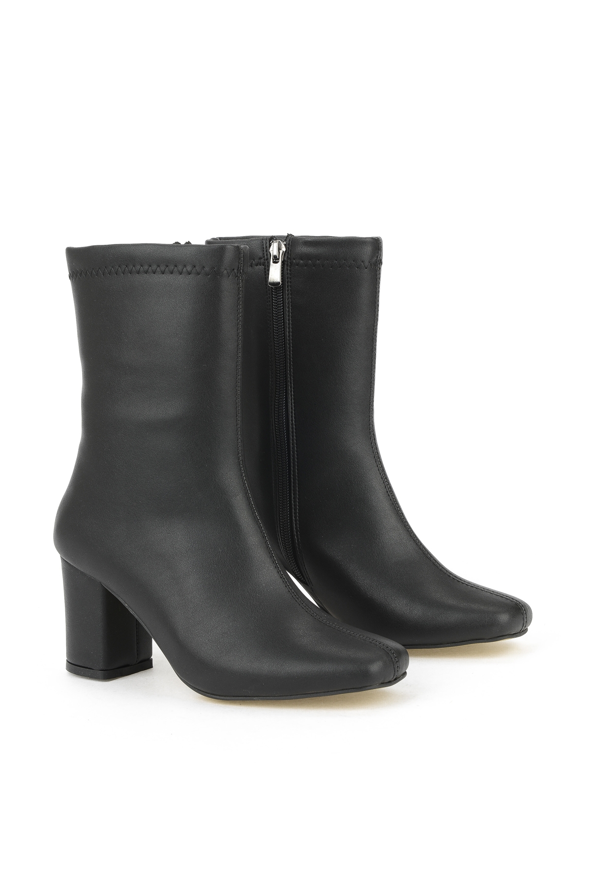 Kadın Topuklu Bot 1531044Z4007 Siyah - Görsel 3