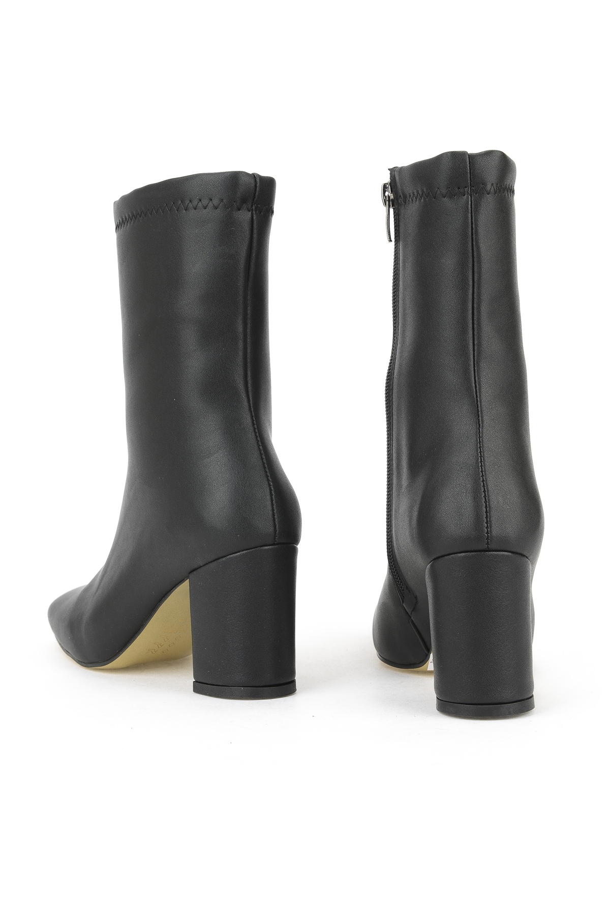 Kadın Topuklu Bot 1531044Z4007 Siyah - Görsel 4