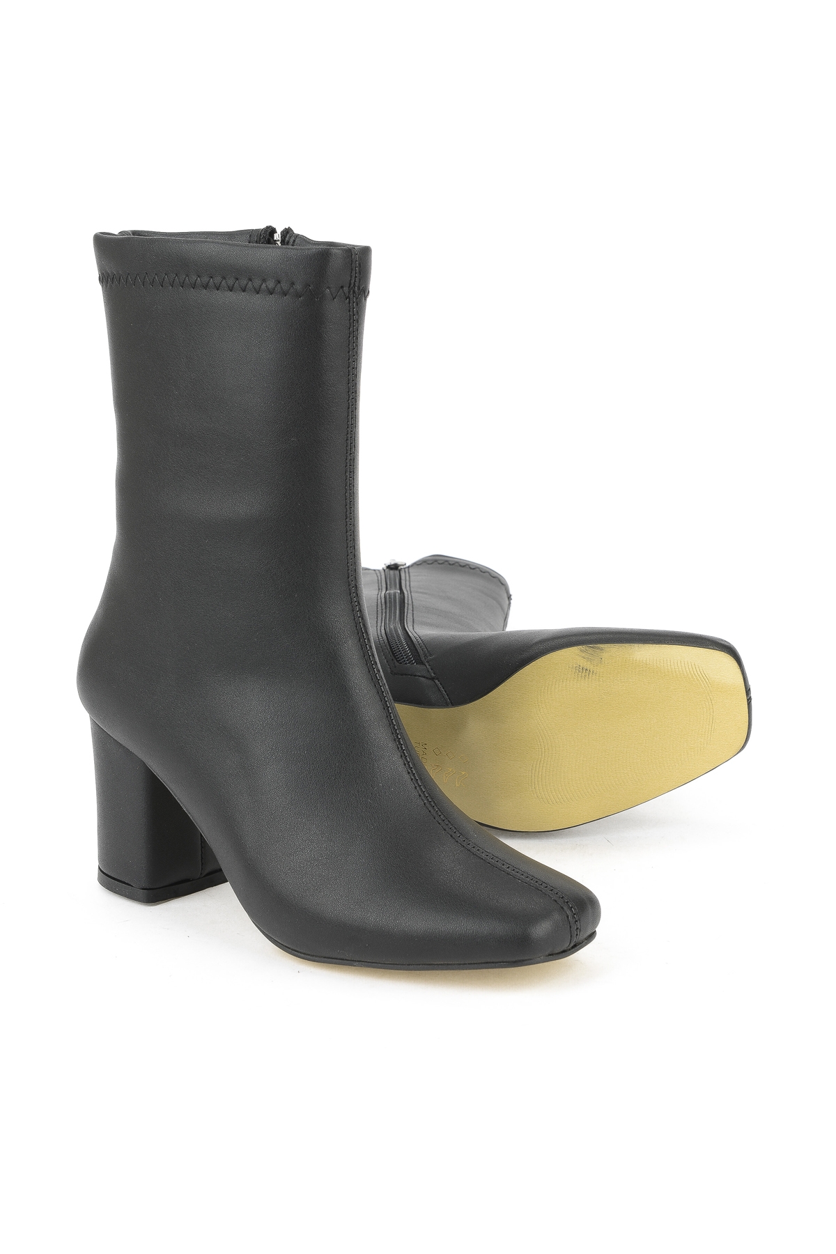 Kadın Topuklu Bot 1531044Z4007 Siyah - Görsel 5