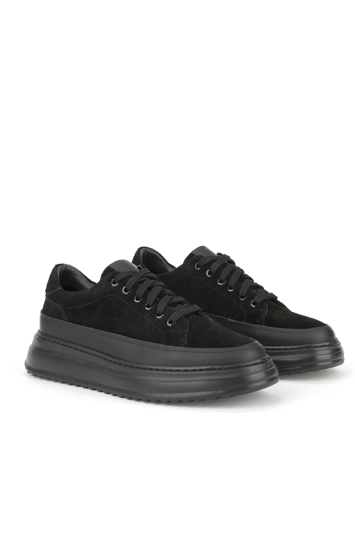 Erkek Hakiki Deri Ayakkabı 153983Z402 Siyah - Görsel 3