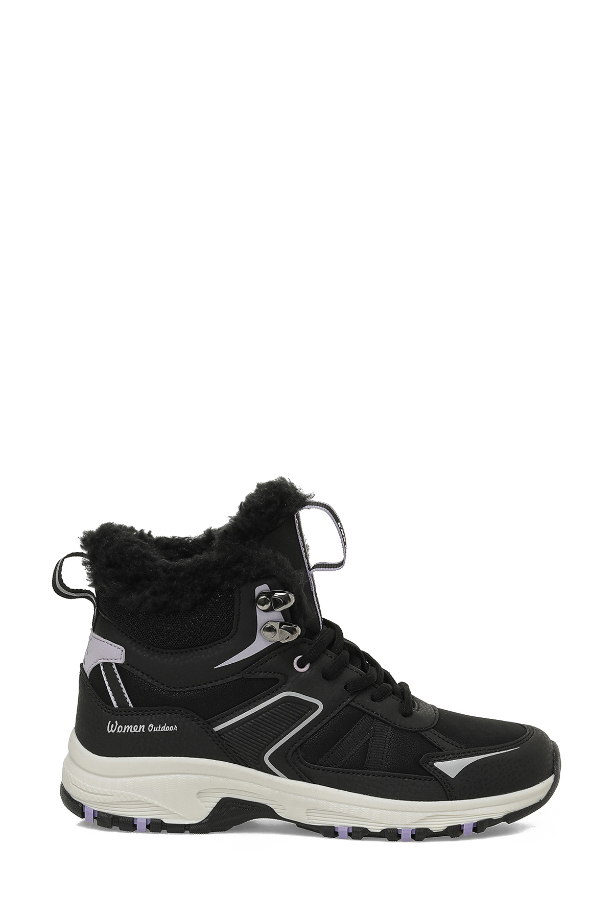 LODIE PU HI W 5PR Siyah Kadın Kürklü Bot - Görsel 2