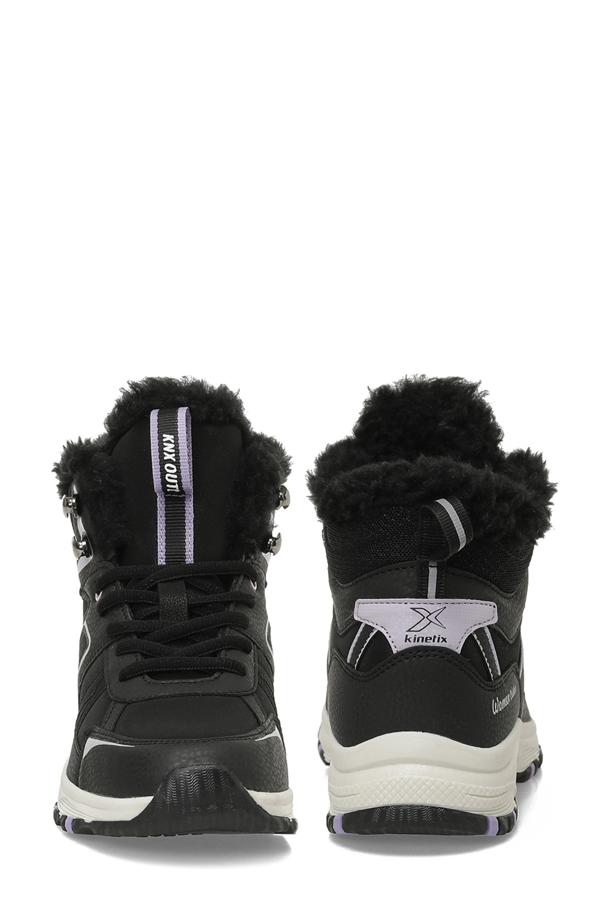 LODIE PU HI W 5PR Siyah Kadın Kürklü Bot - Görsel 6