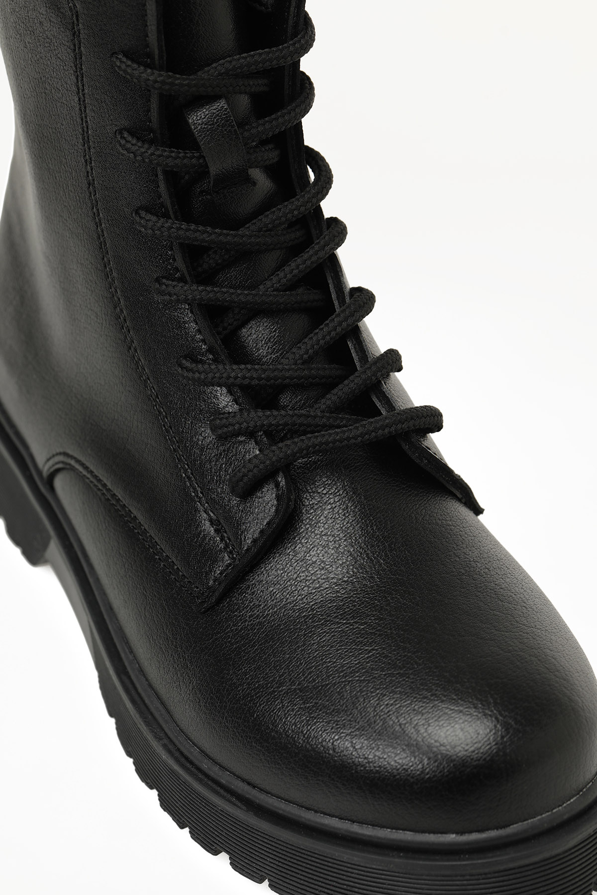 TRX24K-421 W 5PR Siyah Kadın Postal - Görsel 9