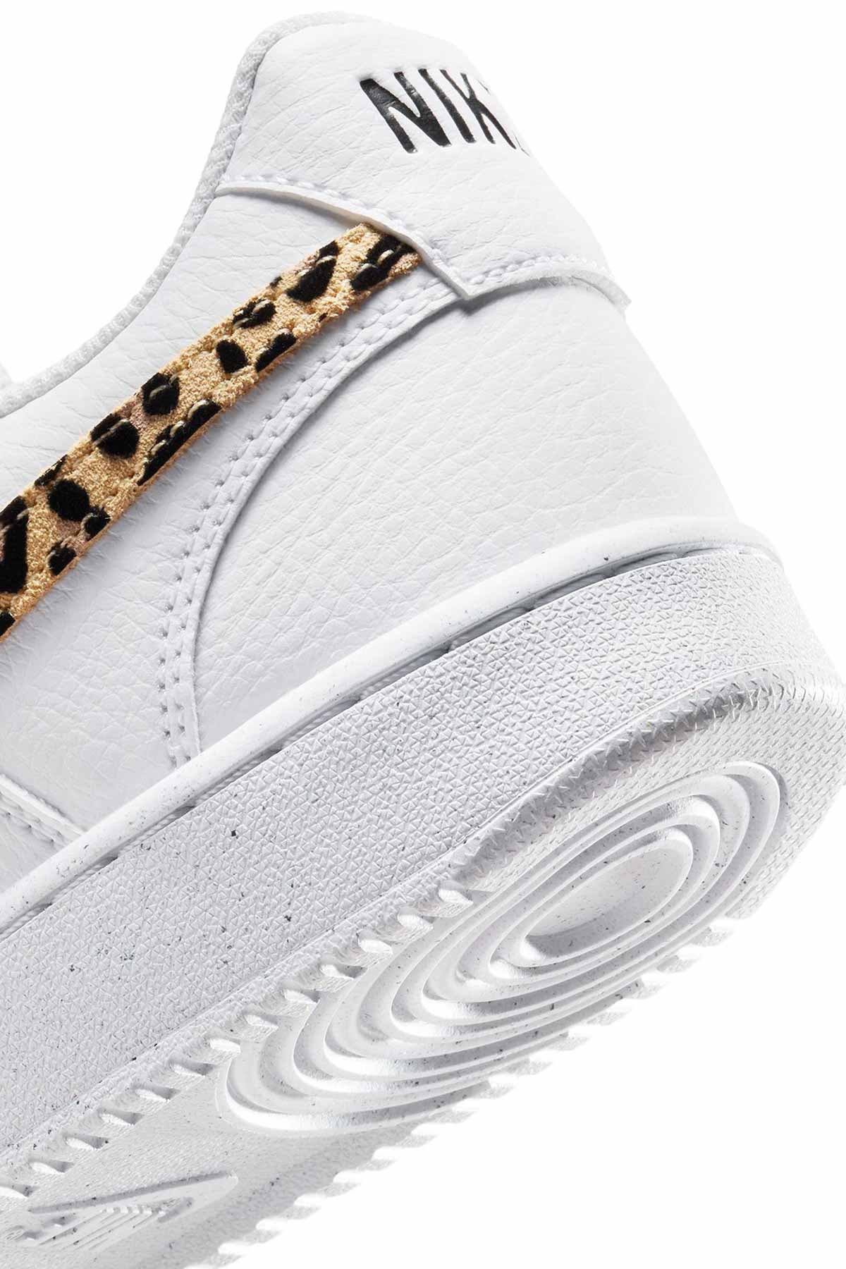 W COURT VISION LO SE Beyaz Kadın Sneaker - Görsel 8