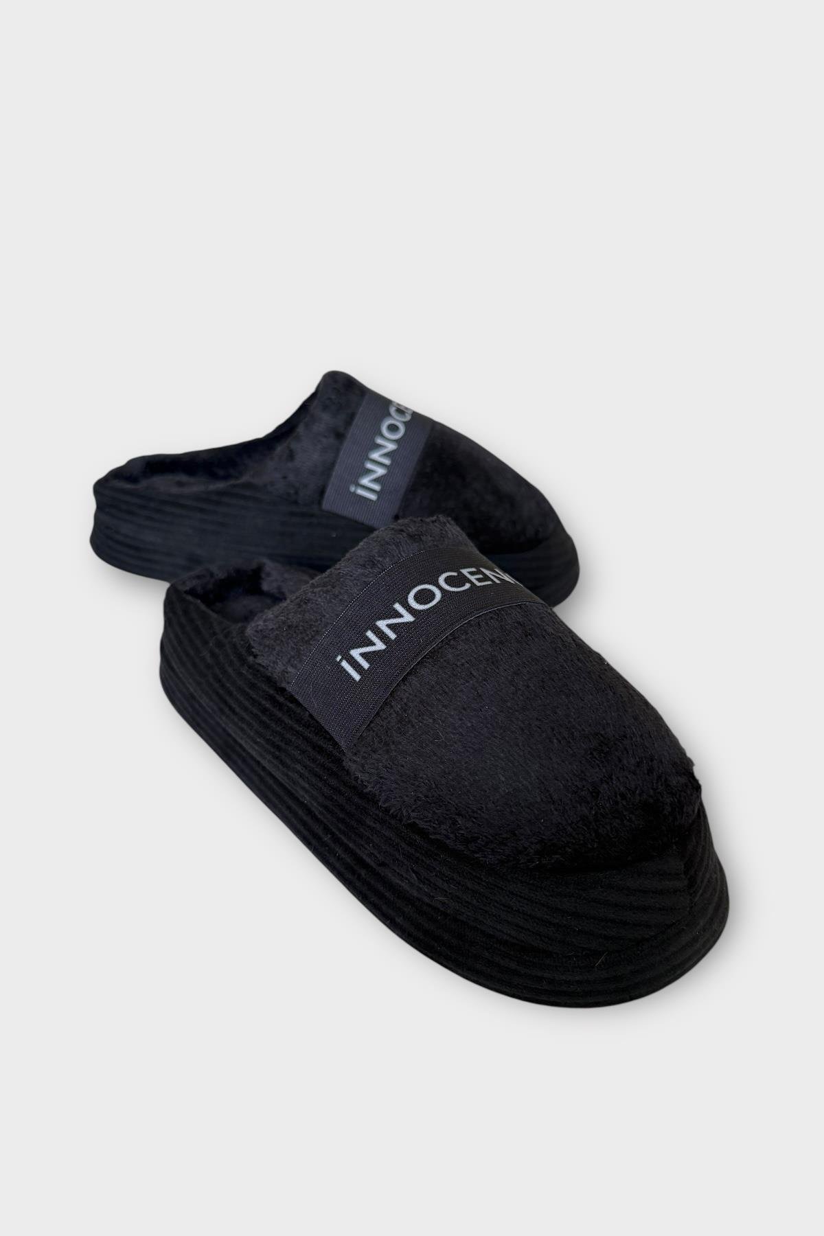 Ultra Hafif Ev Ayakkabısı Kadın Ev Terliği SİYAH - Görsel 3
