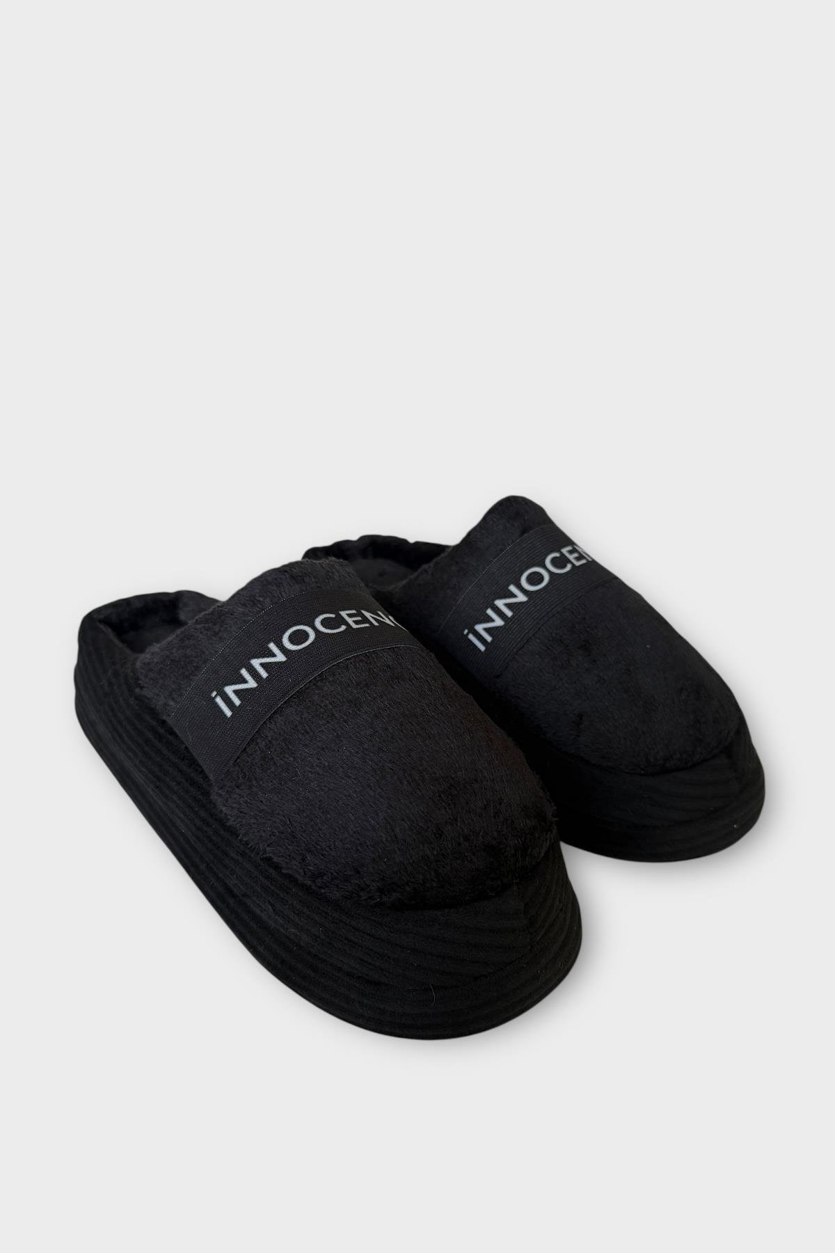 Ultra Hafif Ev Ayakkabısı Kadın Ev Terliği SİYAH - Görsel 5