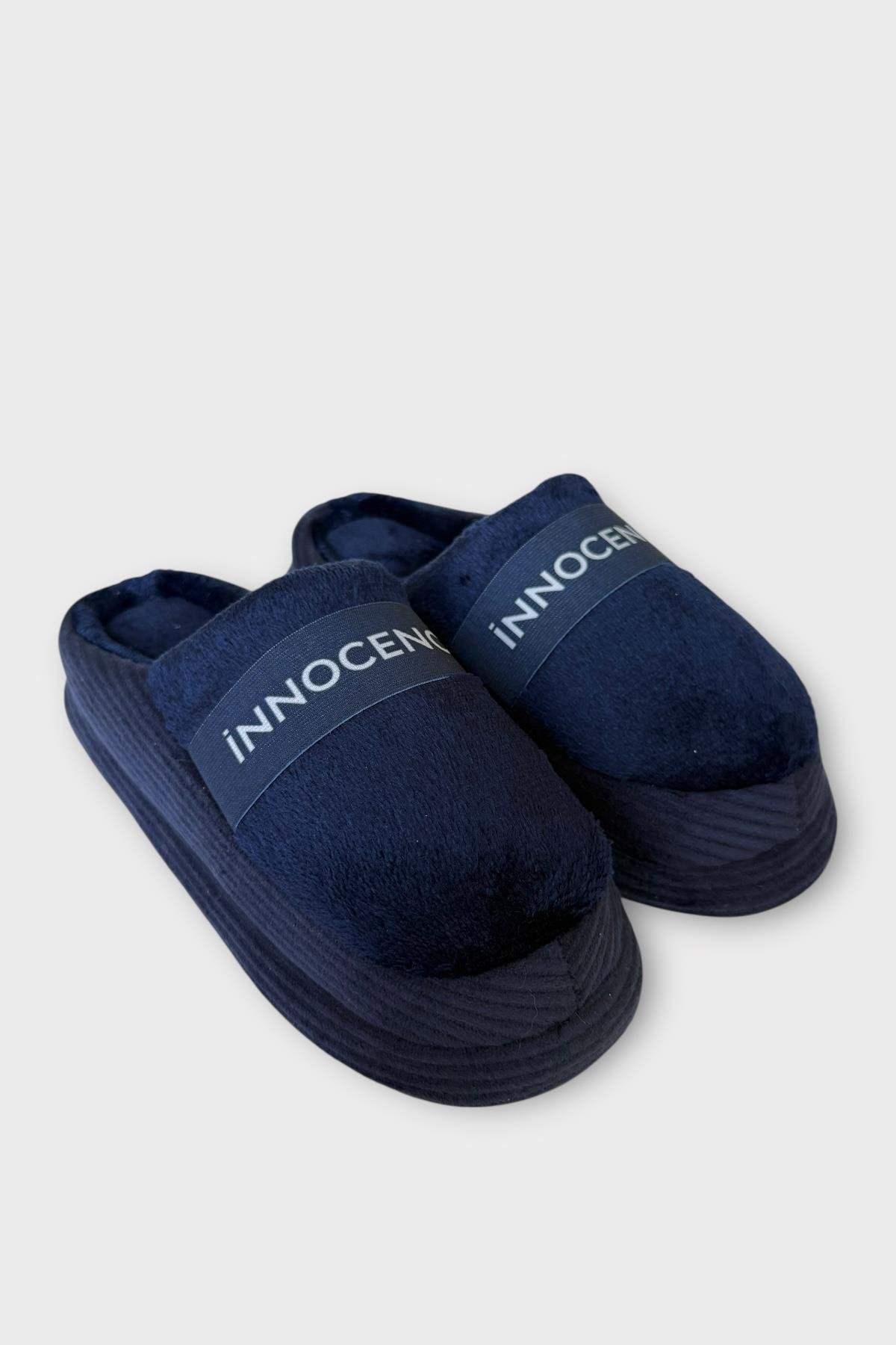 Ultra Hafif Ev Ayakkabısı Kadın Ev Terliği LACİVERT - Görsel 7