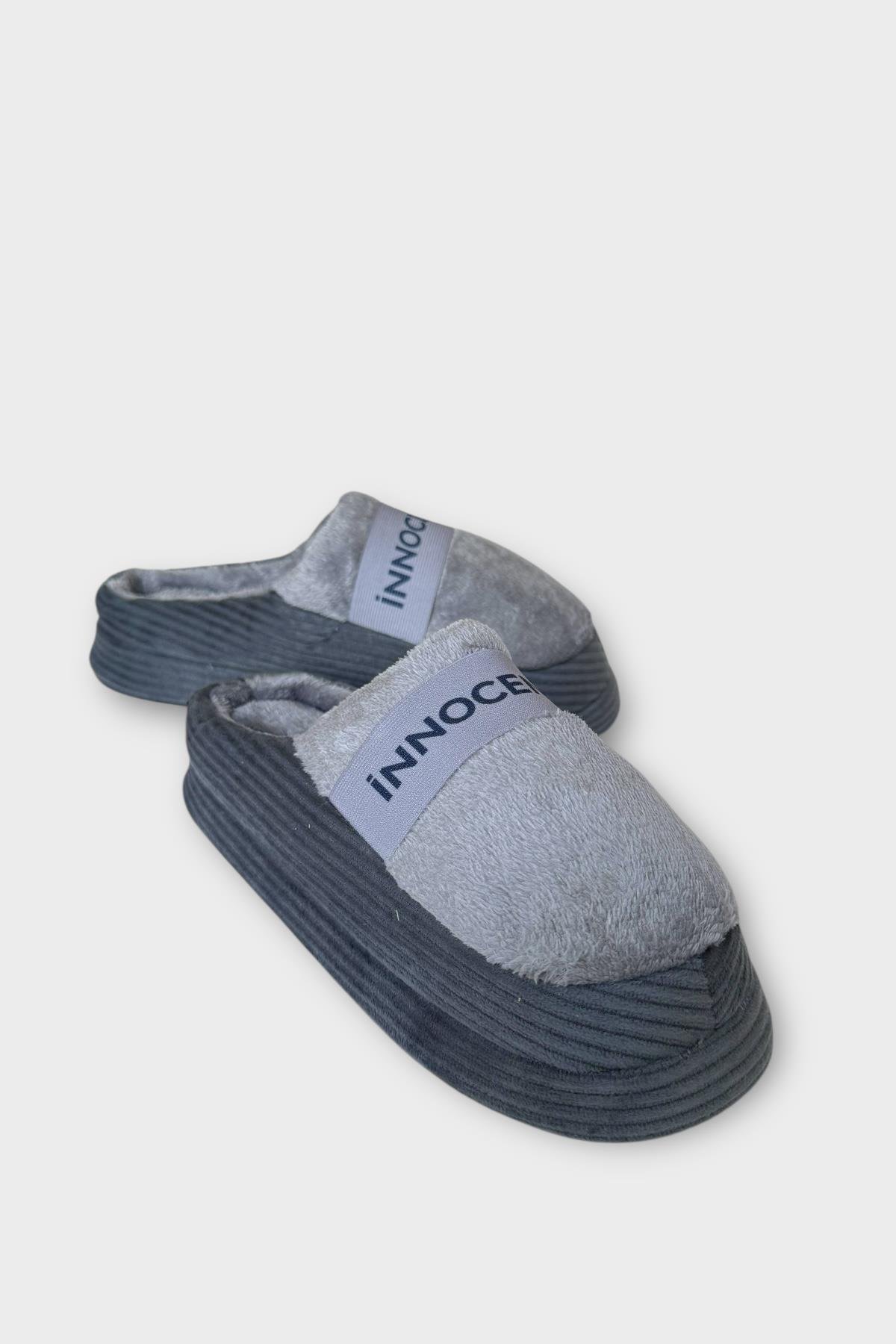 Ultra Hafif Ev Ayakkabısı Kadın Ev Terliği FÜME - Görsel 3