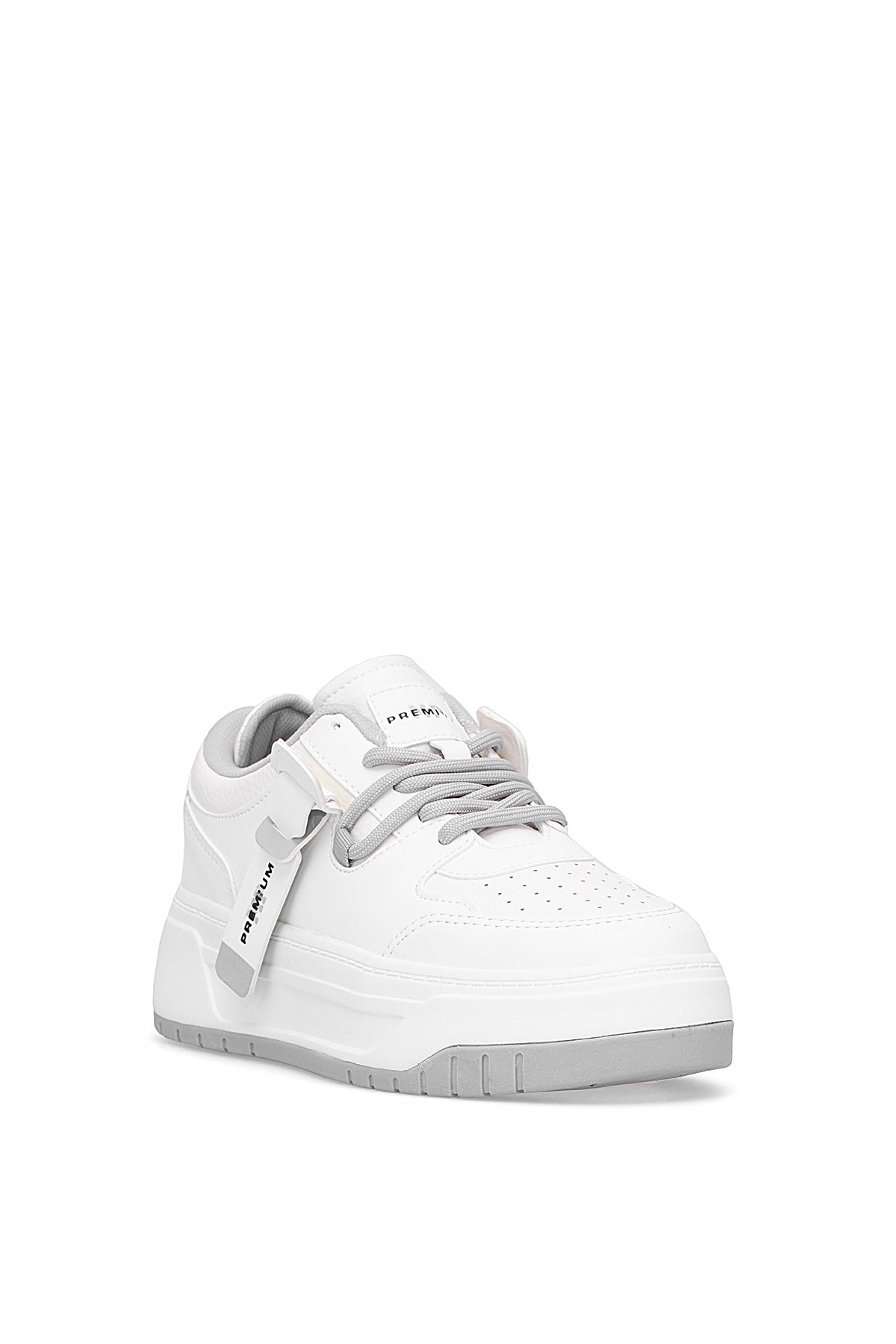 252-6125ZN Kadın Klasik Sneaker Beyaz - Görsel 3