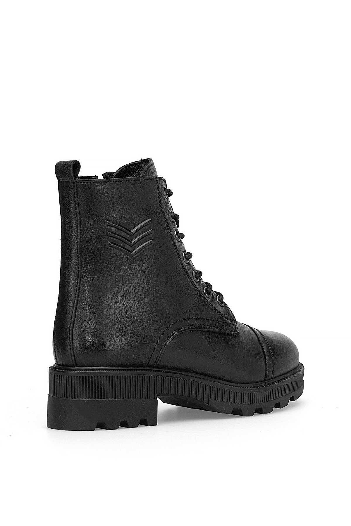 8892 Kadın Hakiki Deri Klasik Bot Siyah - Görsel 5