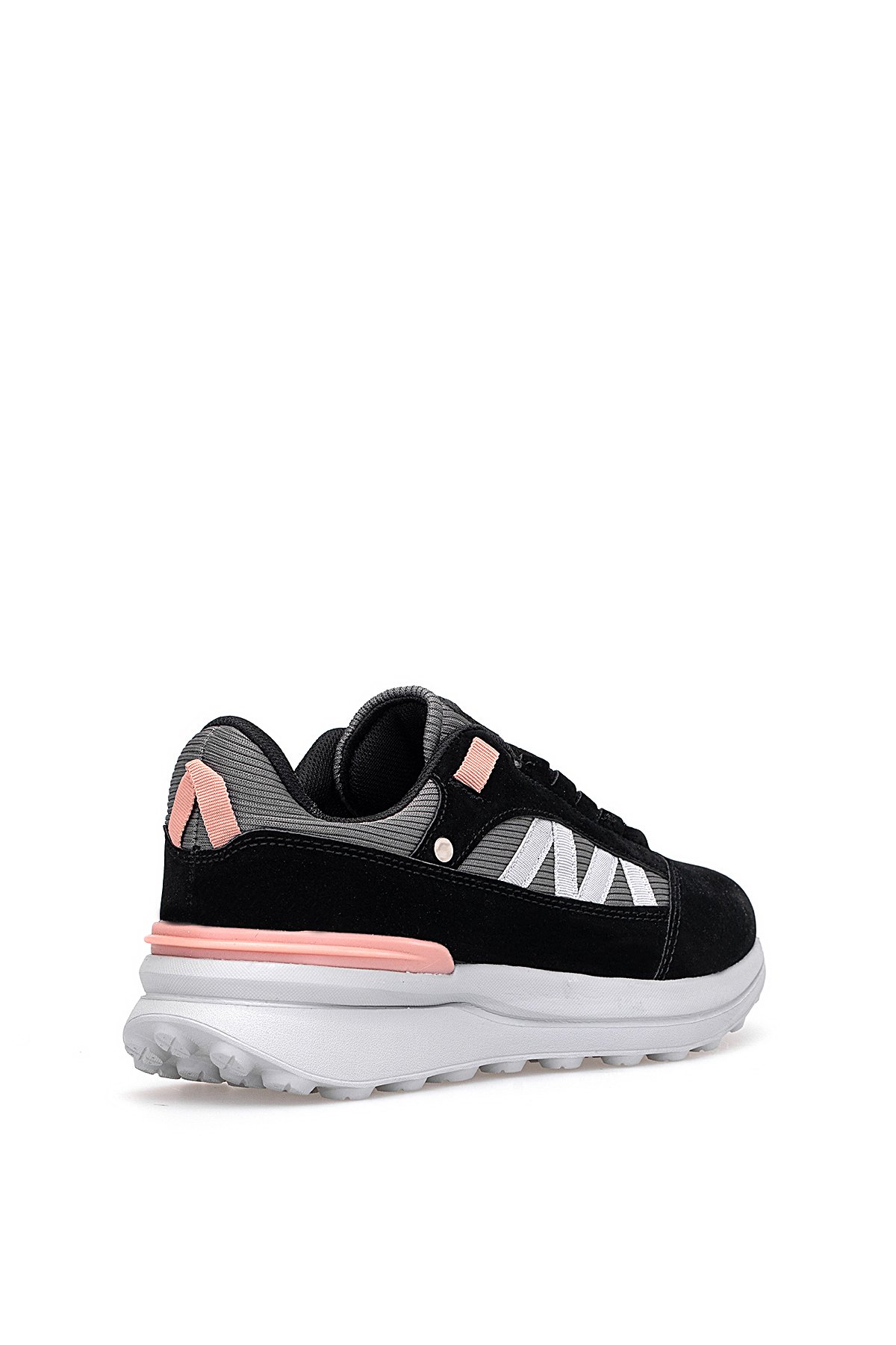 252-6054ZN Kadın Klasik Sneaker Siyah - Gri - Görsel 5