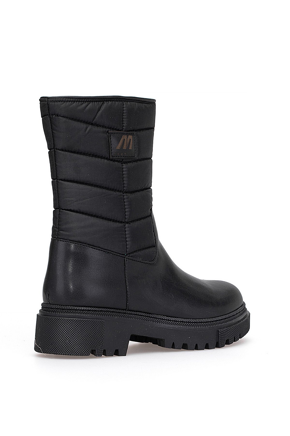 252-6220ZN Kadın Düz Bot Siyah - Görsel 5