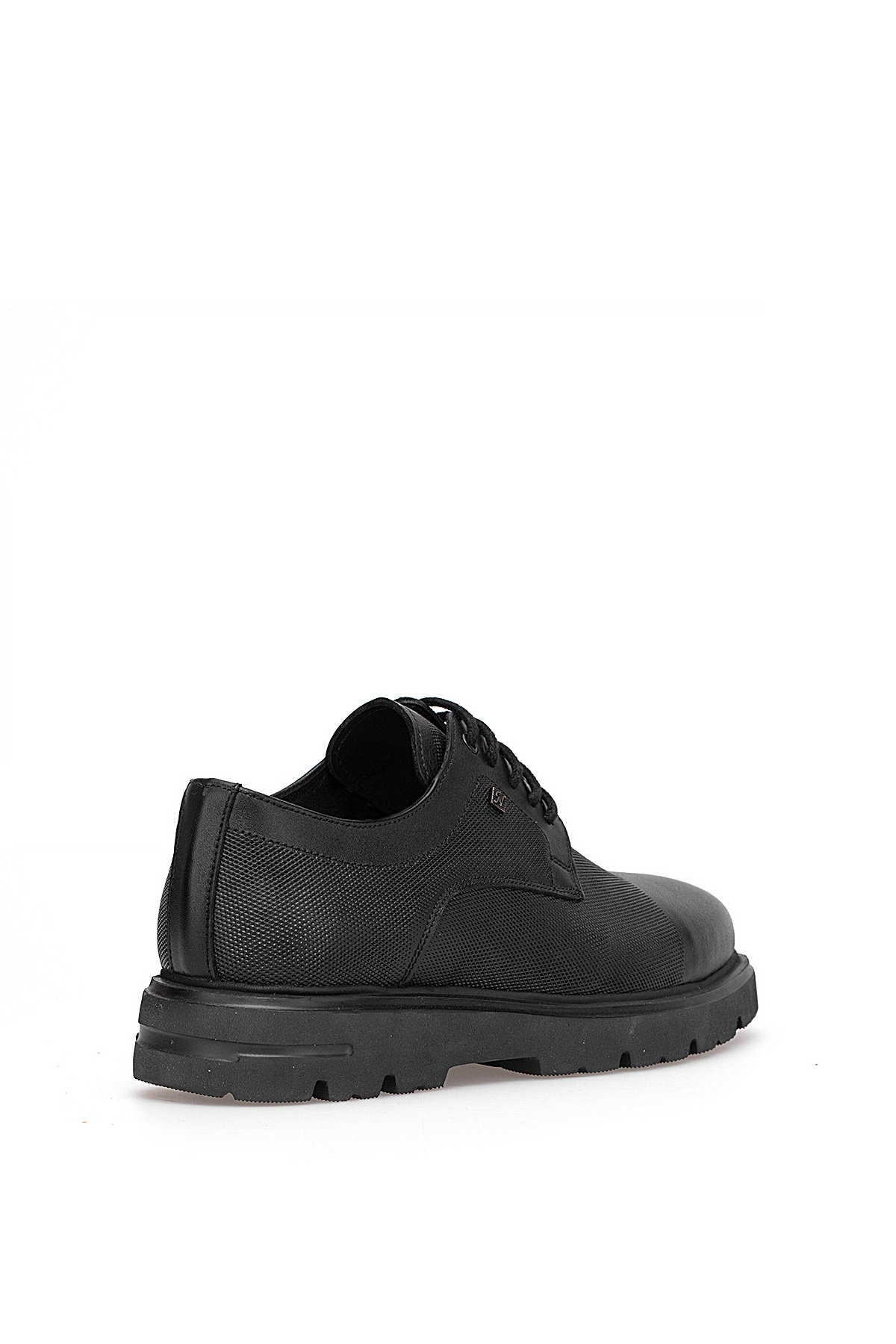Elit 25KNBL4041 Erkek Hakiki Deri Casual Ayakkabı Siyah - Görsel 5
