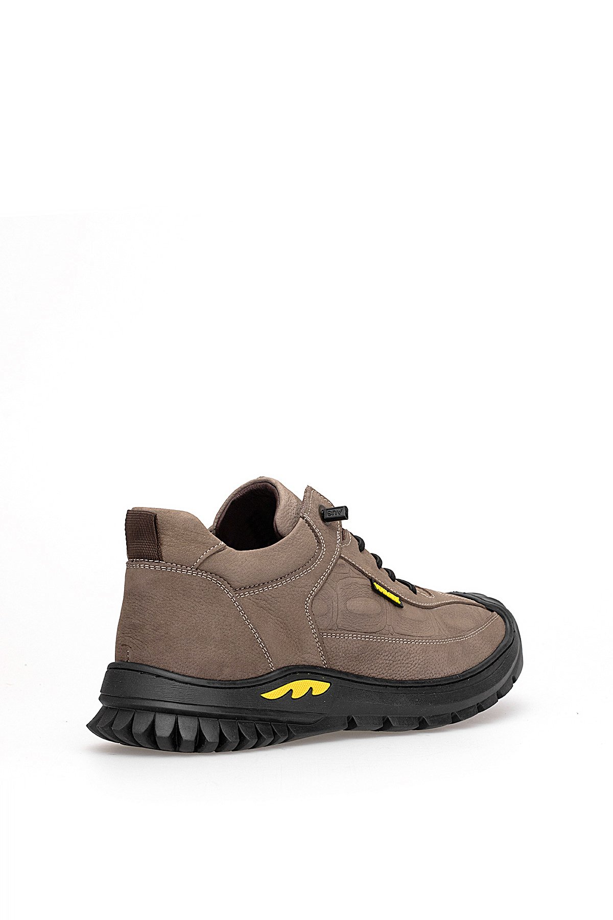 1040 Erkek Hakiki Deri Casual Ayakkabı Vizon - Görsel 5