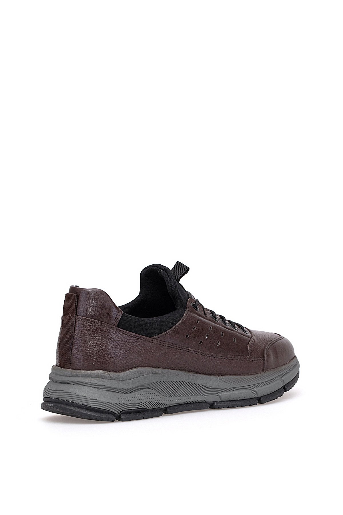 I1308 Energy Erkek Hakiki Deri Casual Ayakkabı Kahverengi - Görsel 5