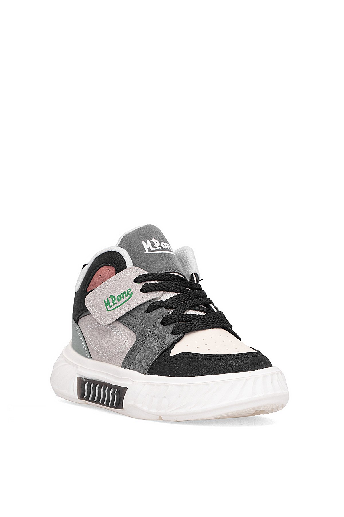 252-3510FT Filet Erkek Çocuk Yürüyüş Ayakkabısı Siyah - Gri - Görsel 3
