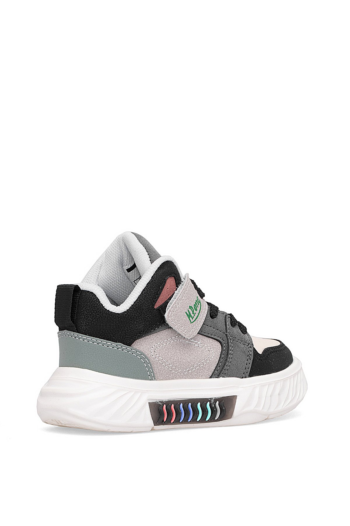 252-3510FT Filet Erkek Çocuk Yürüyüş Ayakkabısı Siyah - Gri - Görsel 5