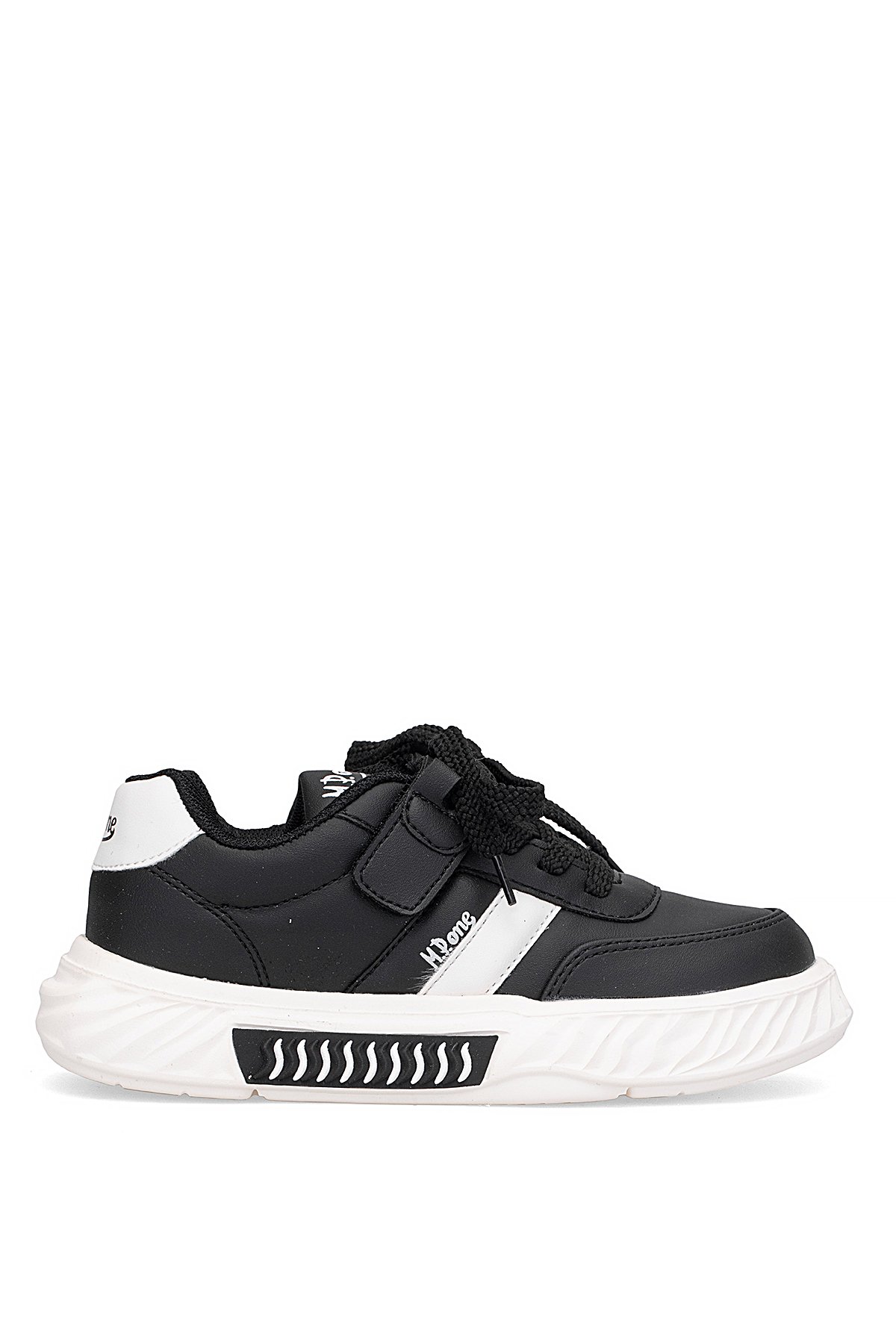 252-3521FT Filet Erkek Çocuk Yürüyüş Ayakkabısı Siyah - Beyaz - Görsel 2