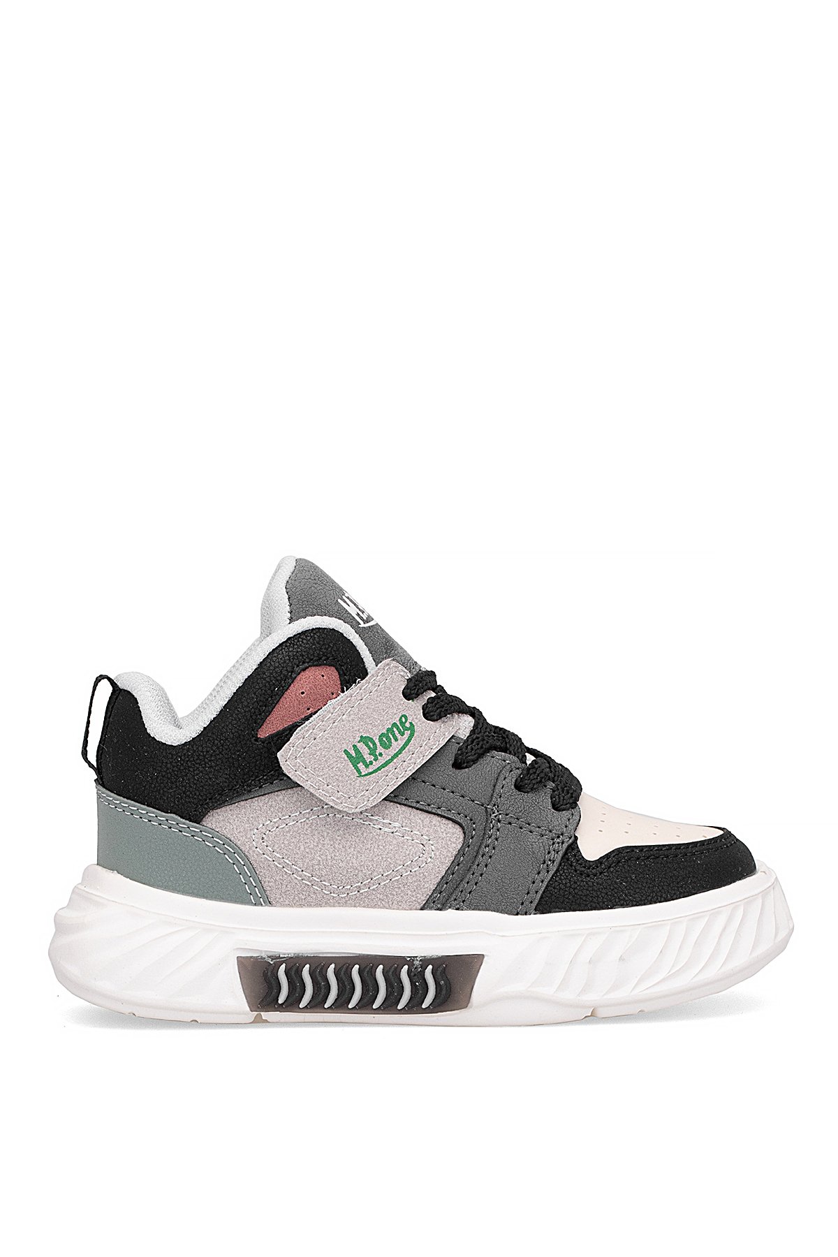 252-3510PT Patik Erkek Çocuk Yürüyüş Ayakkabısı Siyah - Gri - Görsel 2