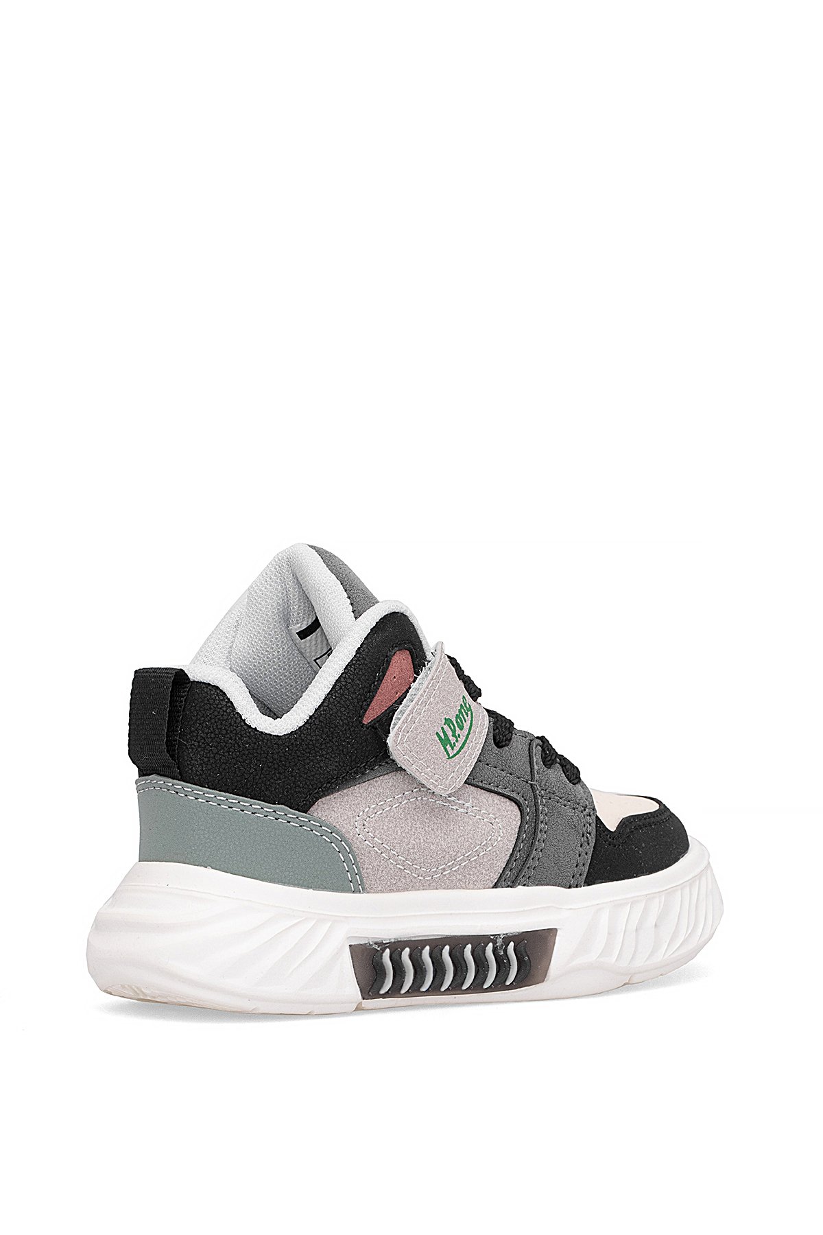 252-3510PT Patik Erkek Çocuk Yürüyüş Ayakkabısı Siyah - Gri - Görsel 5