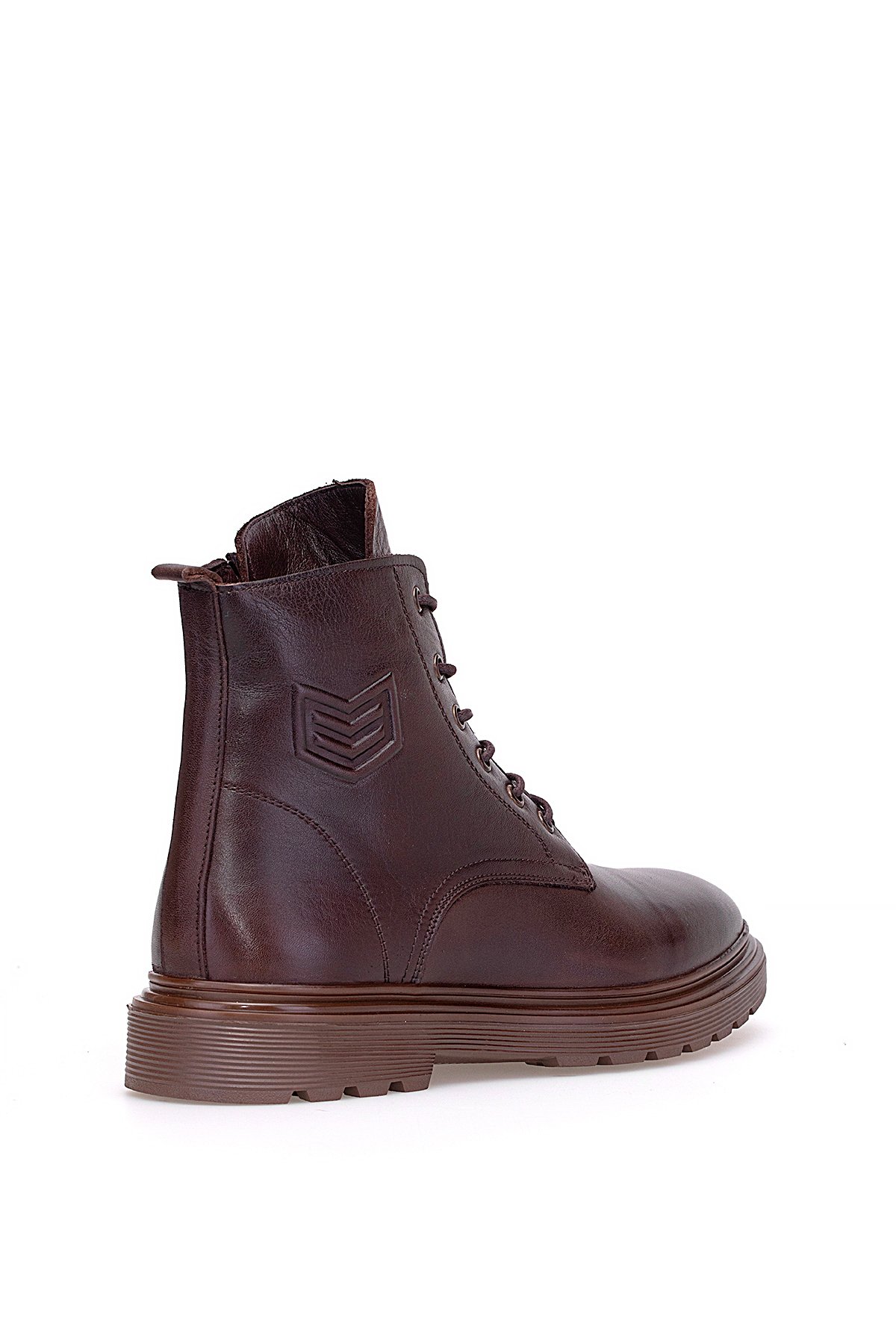 1034 Erkek Hakiki Deri Klasik Bot Kahverengi - Görsel 5