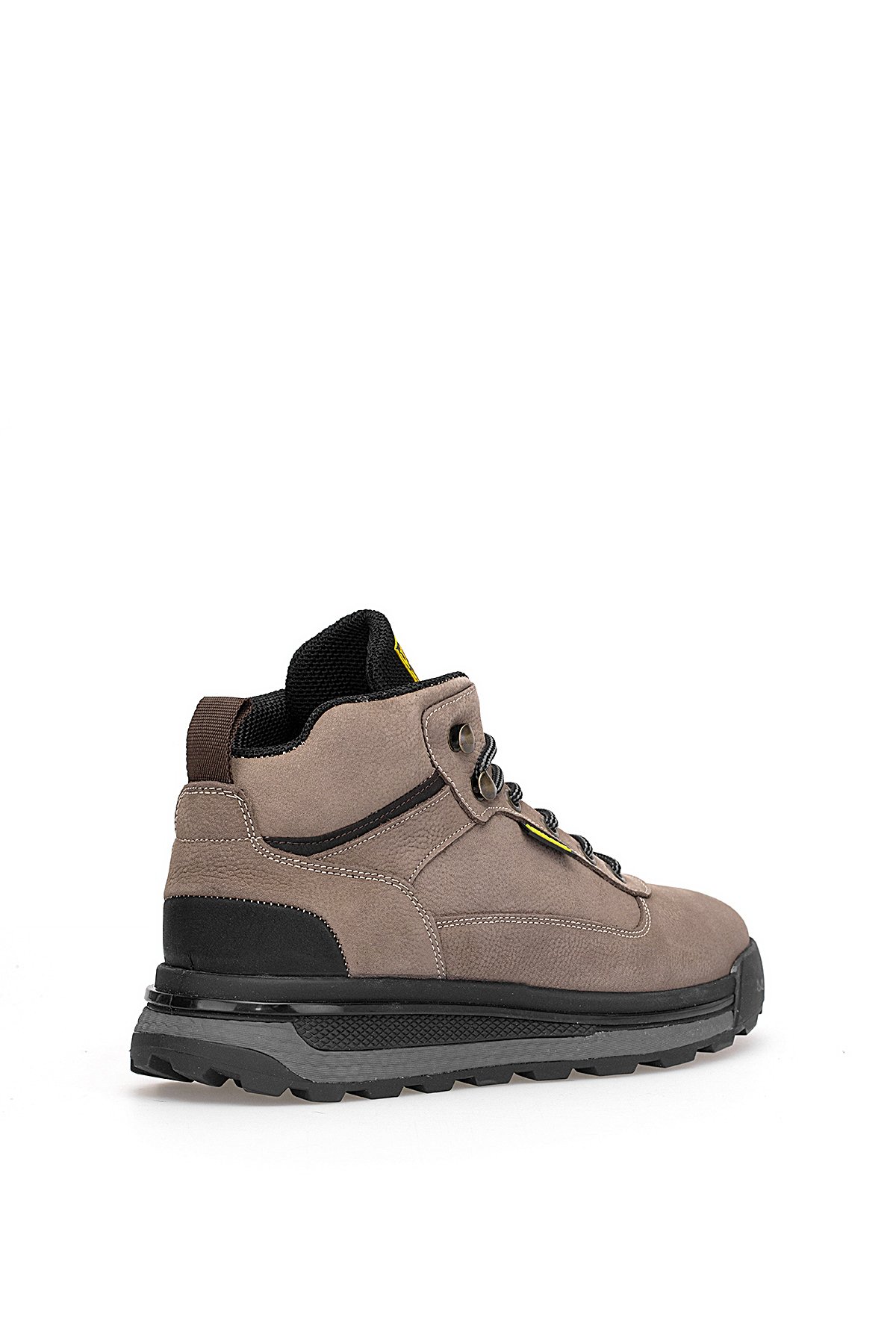 6973 Erkek Hakiki Deri Düz Bot Vizon - Görsel 5