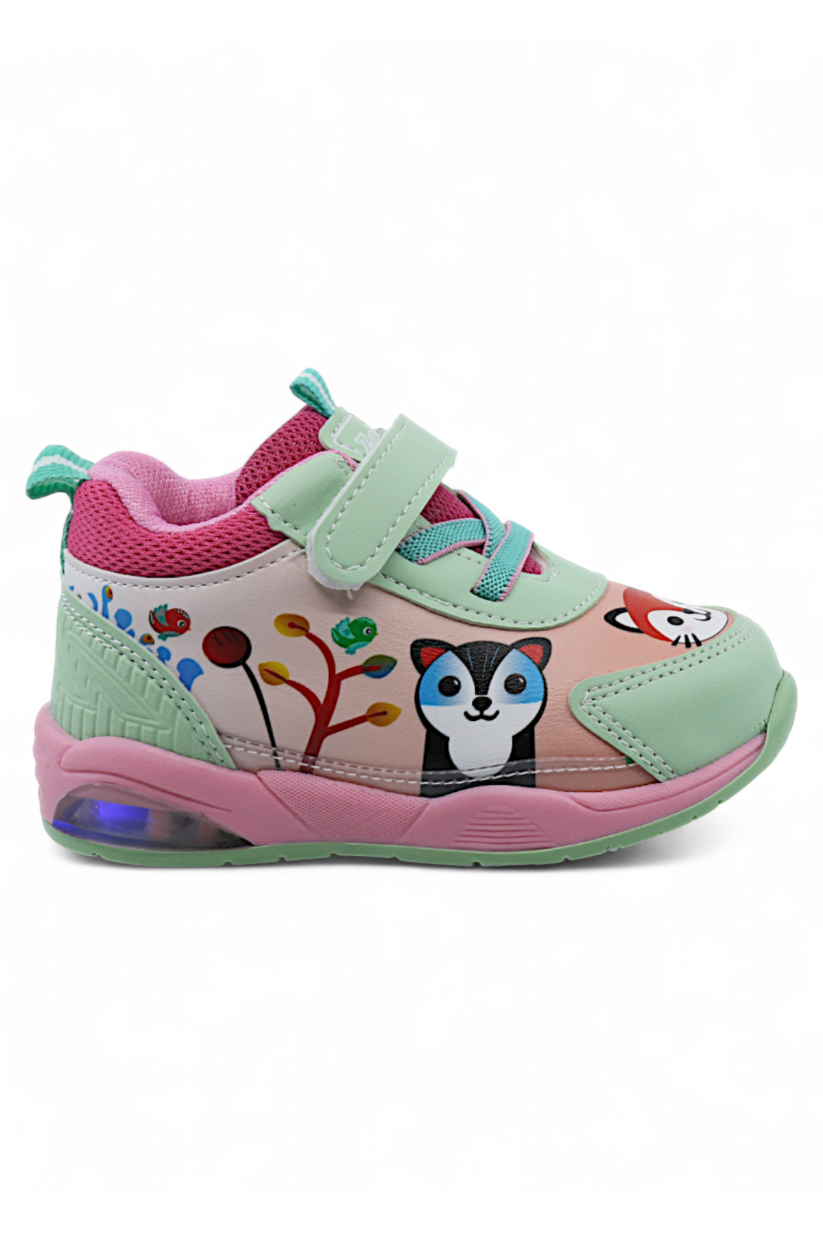 ZıpZıp Ortopedik Hafif Yuva Kreş Ev Unisex Işıklı Çocuk Spor Ayakkabı - Görsel 3