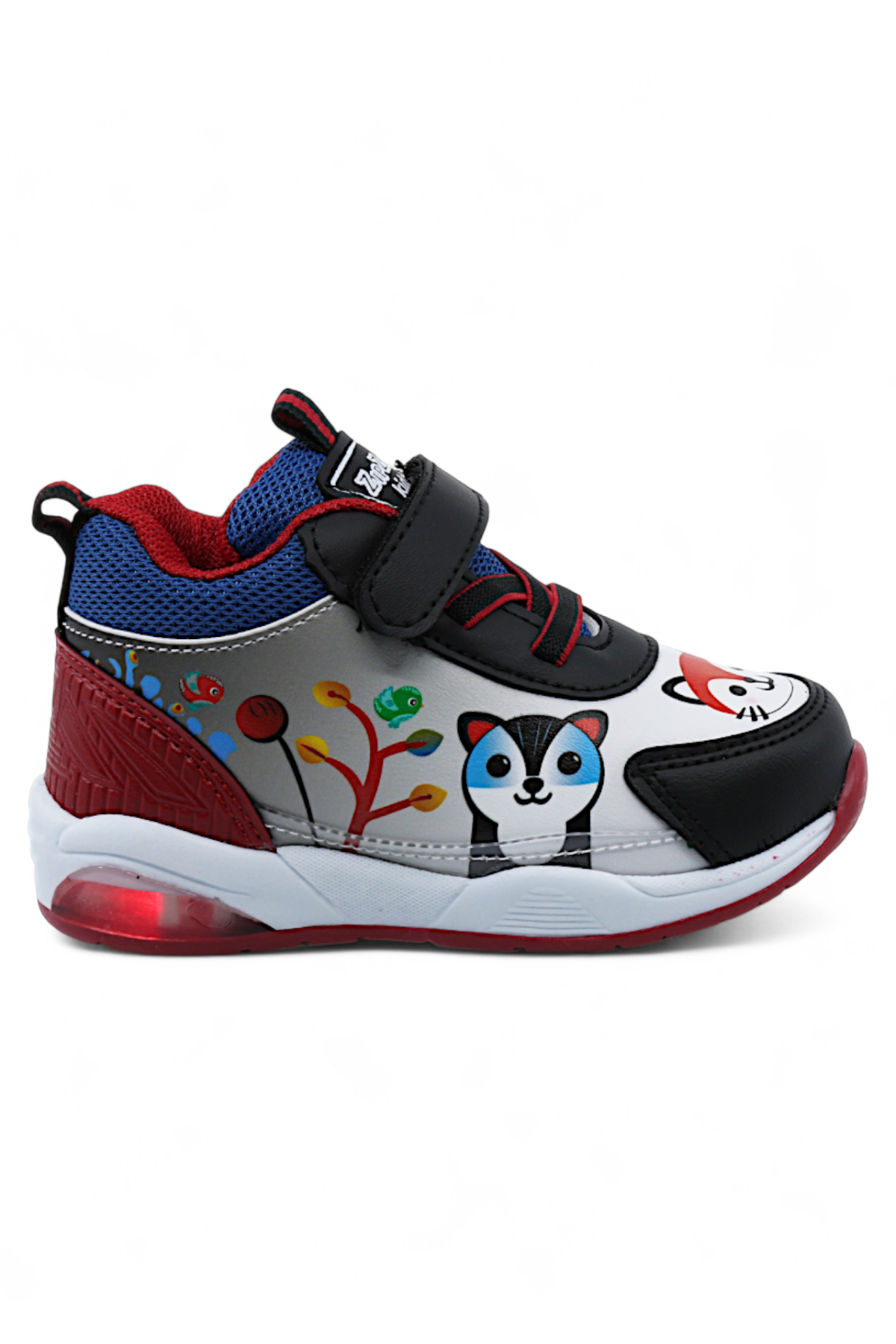 ZıpZıp Ortopedik Hafif Yuva Kreş Ev Unisex Işıklı Çocuk Spor Ayakkabı - Görsel 3