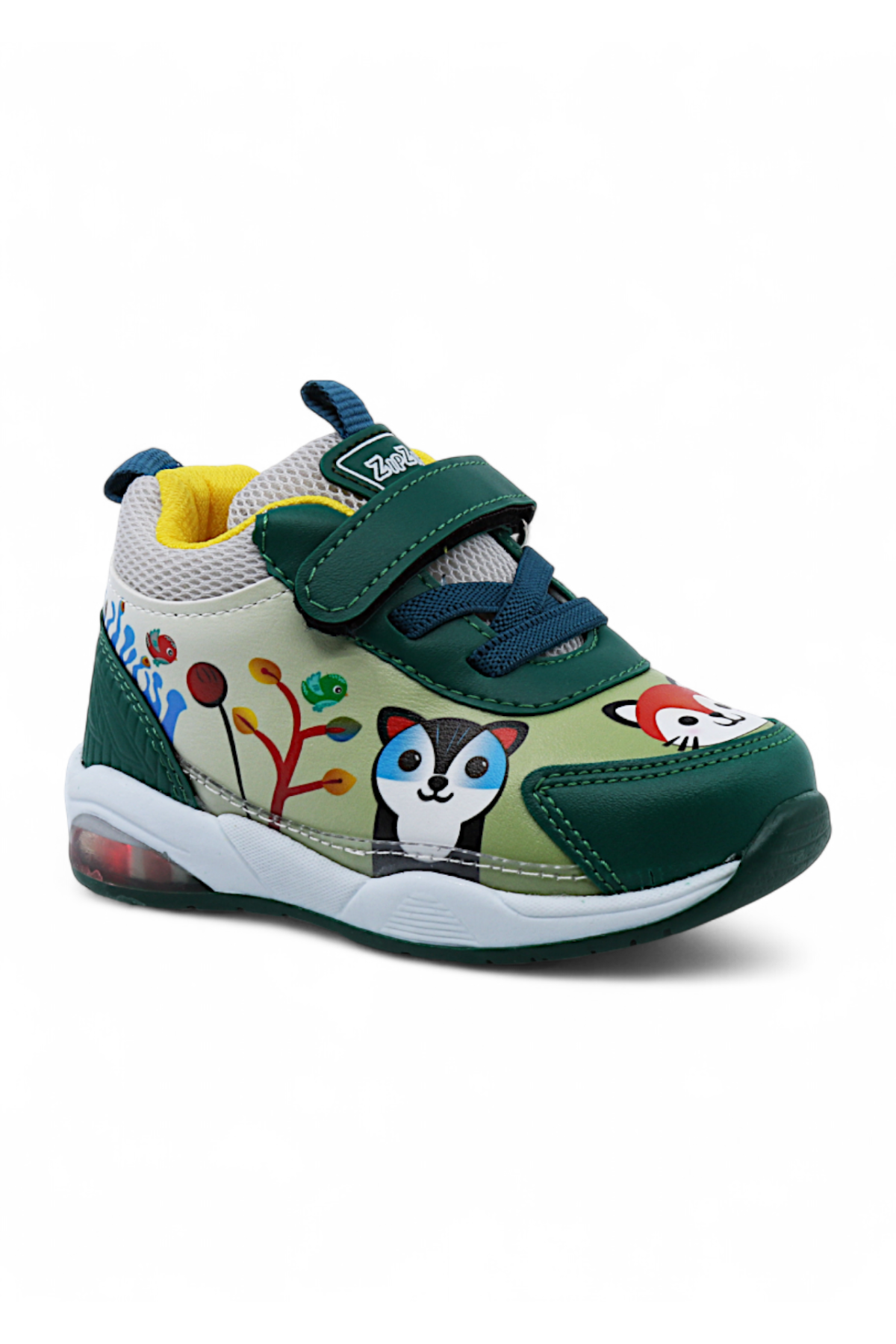 ZıpZıp Ortopedik Hafif Yuva Kreş Ev Unisex Işıklı Çocuk Spor Ayakkabı - Görsel 2