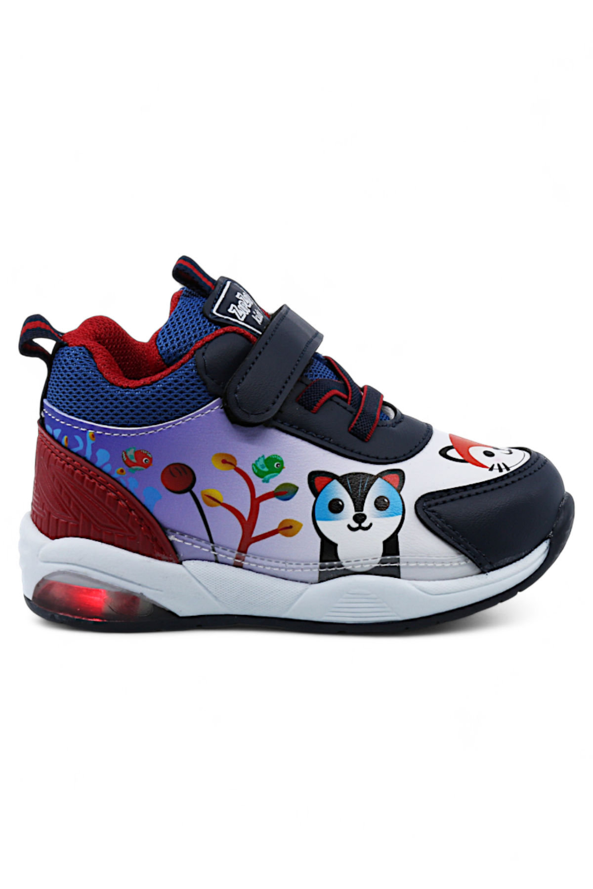 ZıpZıp Ortopedik Hafif Yuva Kreş Ev Unisex Işıklı Çocuk Spor Ayakkabı - Görsel 3