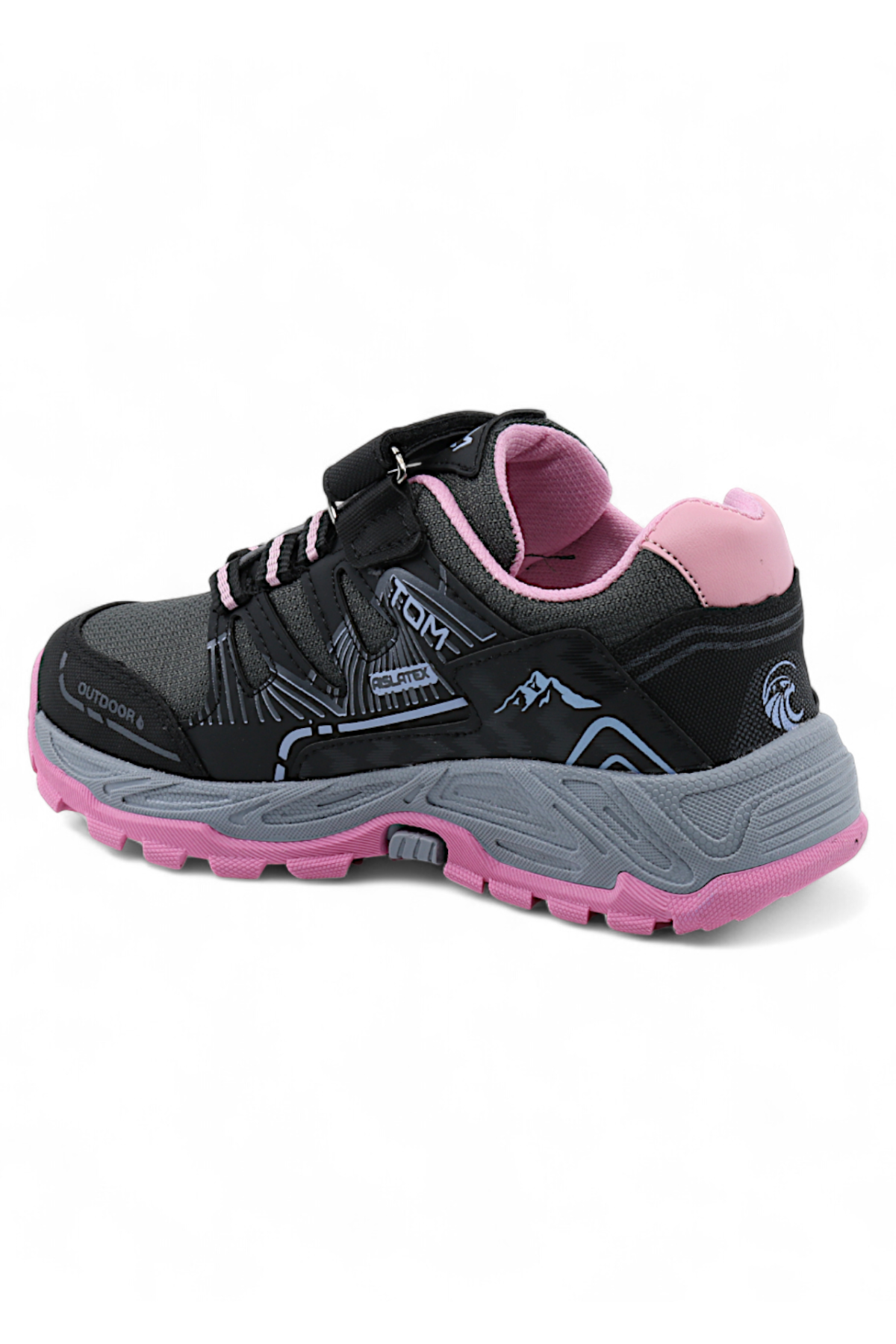 RunTrail Su ve Soğuk Dayanıklı Kaymaz Taban Kışlık Unisex Çocuk Spor Ayakkabı - Görsel 4