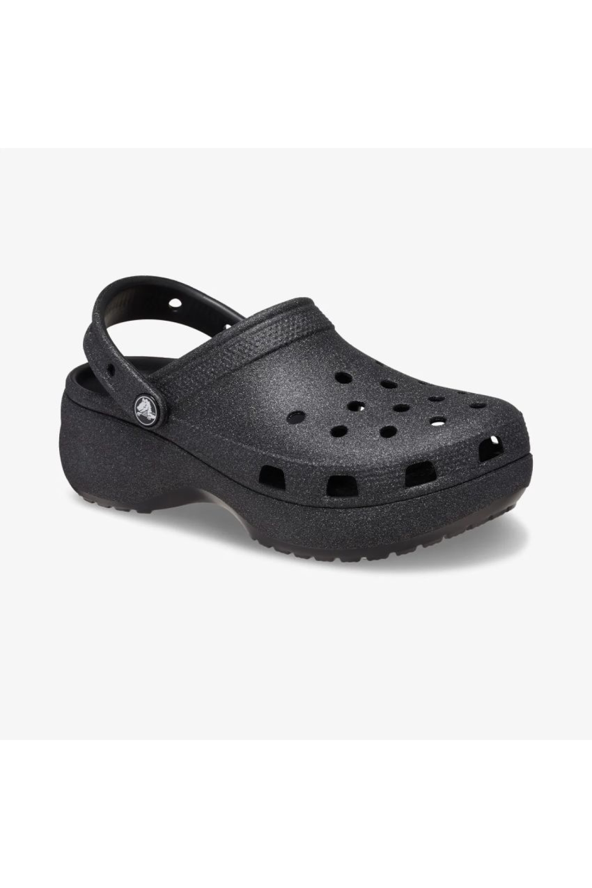 Classic Platform Glitter Clogw Kadın Siyah Terlik 207241-001 - Görsel 5