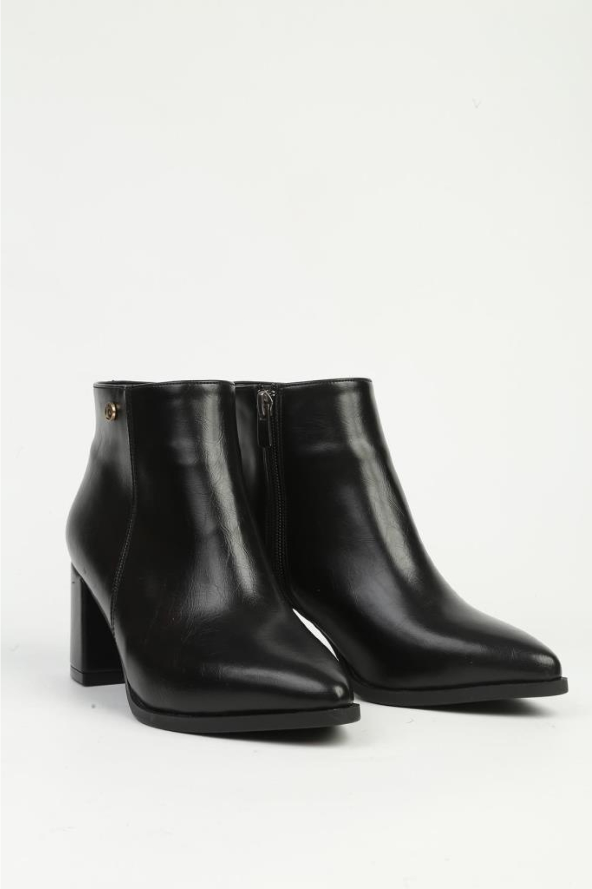 Siyah Yarım Fermuarlı Bot PC-54984 - Görsel 3