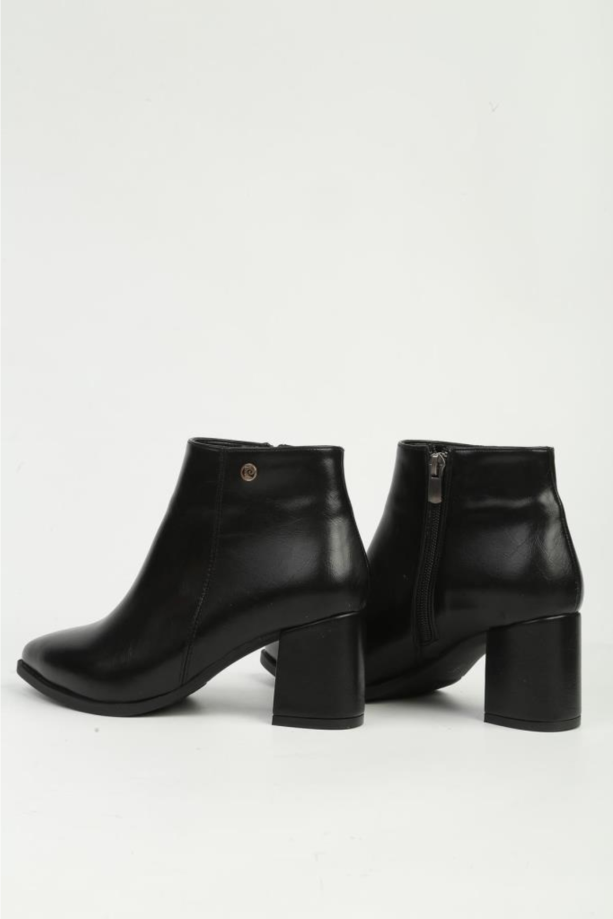 Siyah Yarım Fermuarlı Bot PC-54984 - Görsel 4