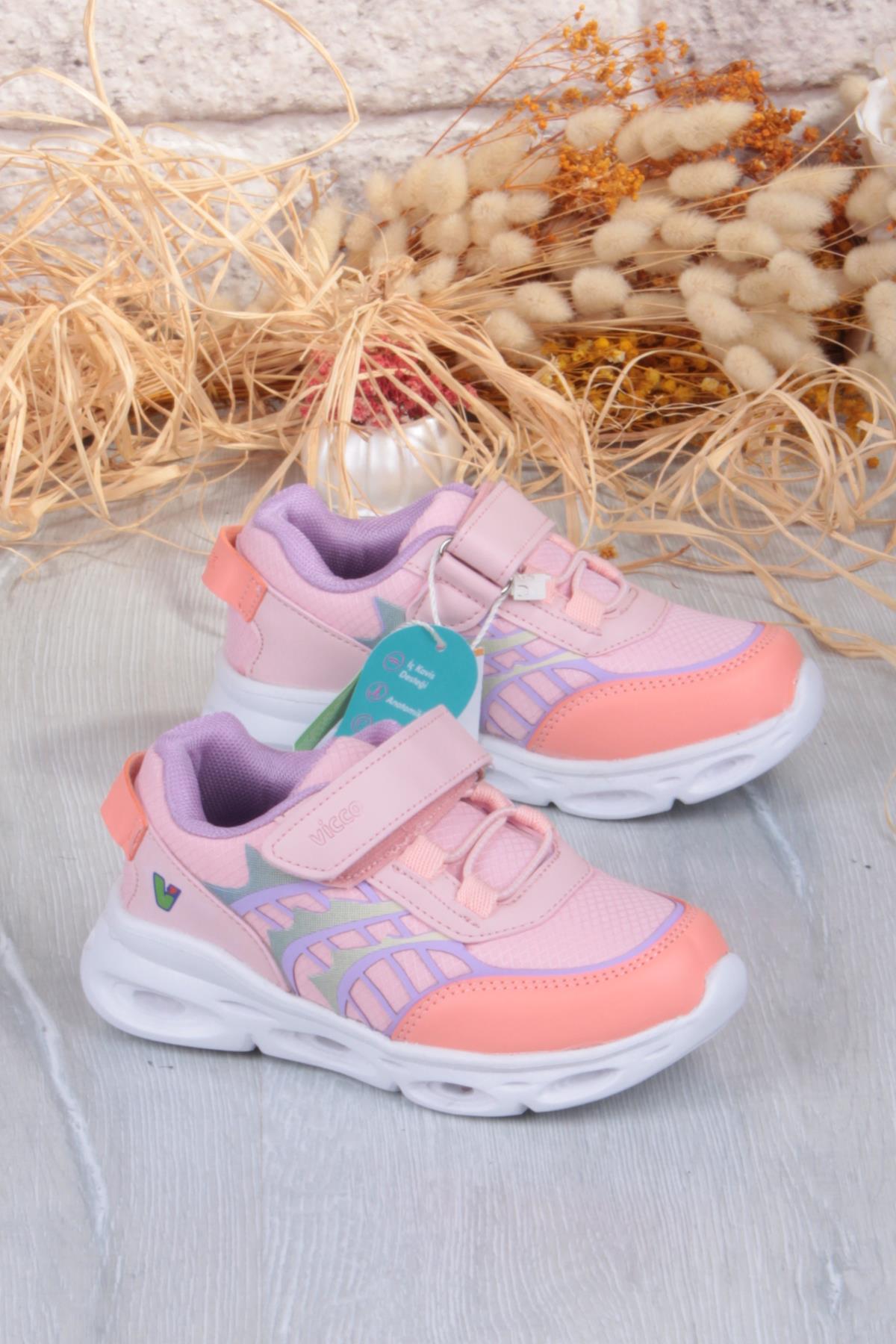 346.B25K.263 Most Pudra Işıklı Kız Çocuk Ayakkabı - Görsel 2