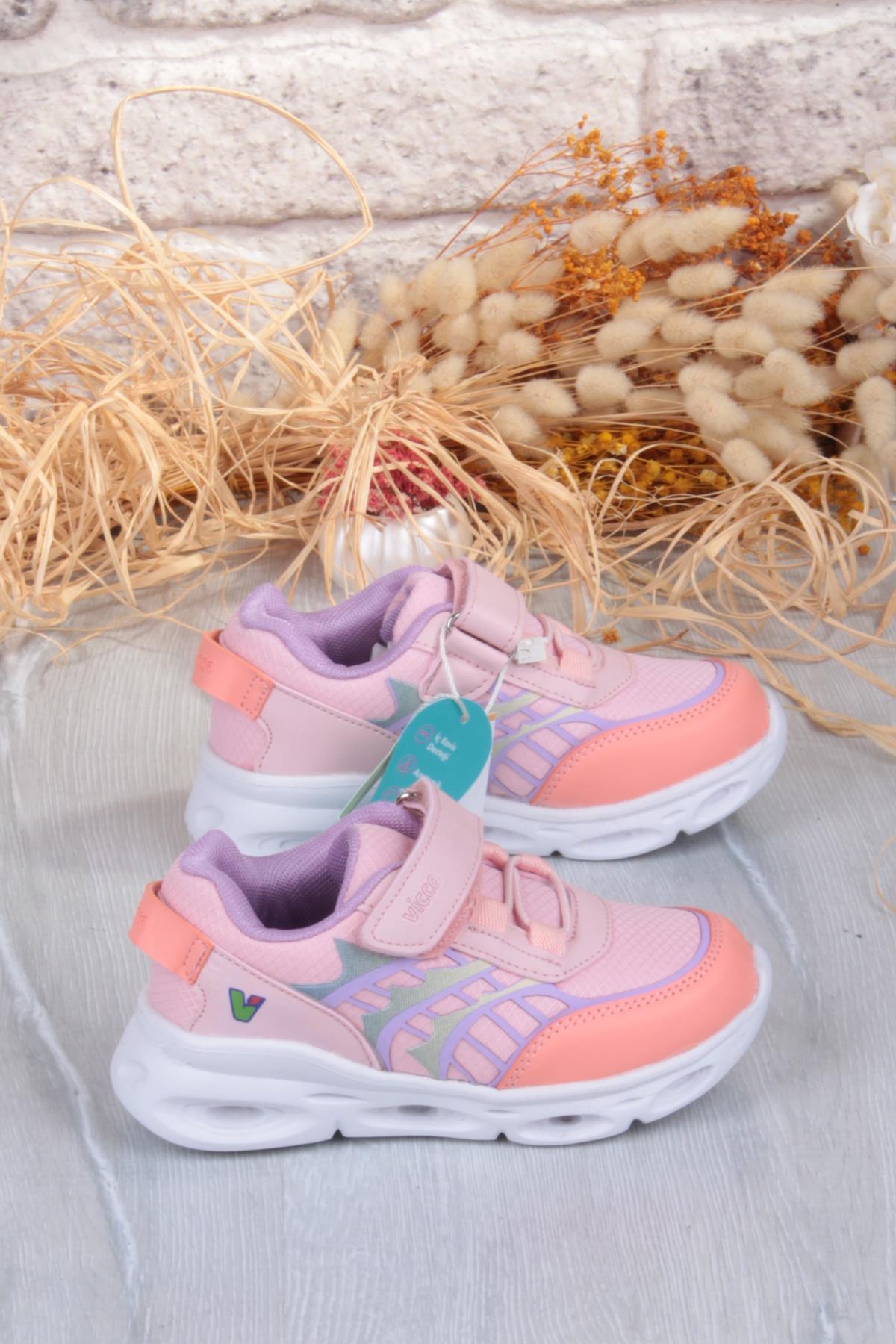 346.B25K.263 Most Pudra Işıklı Kız Çocuk Ayakkabı - Görsel 3