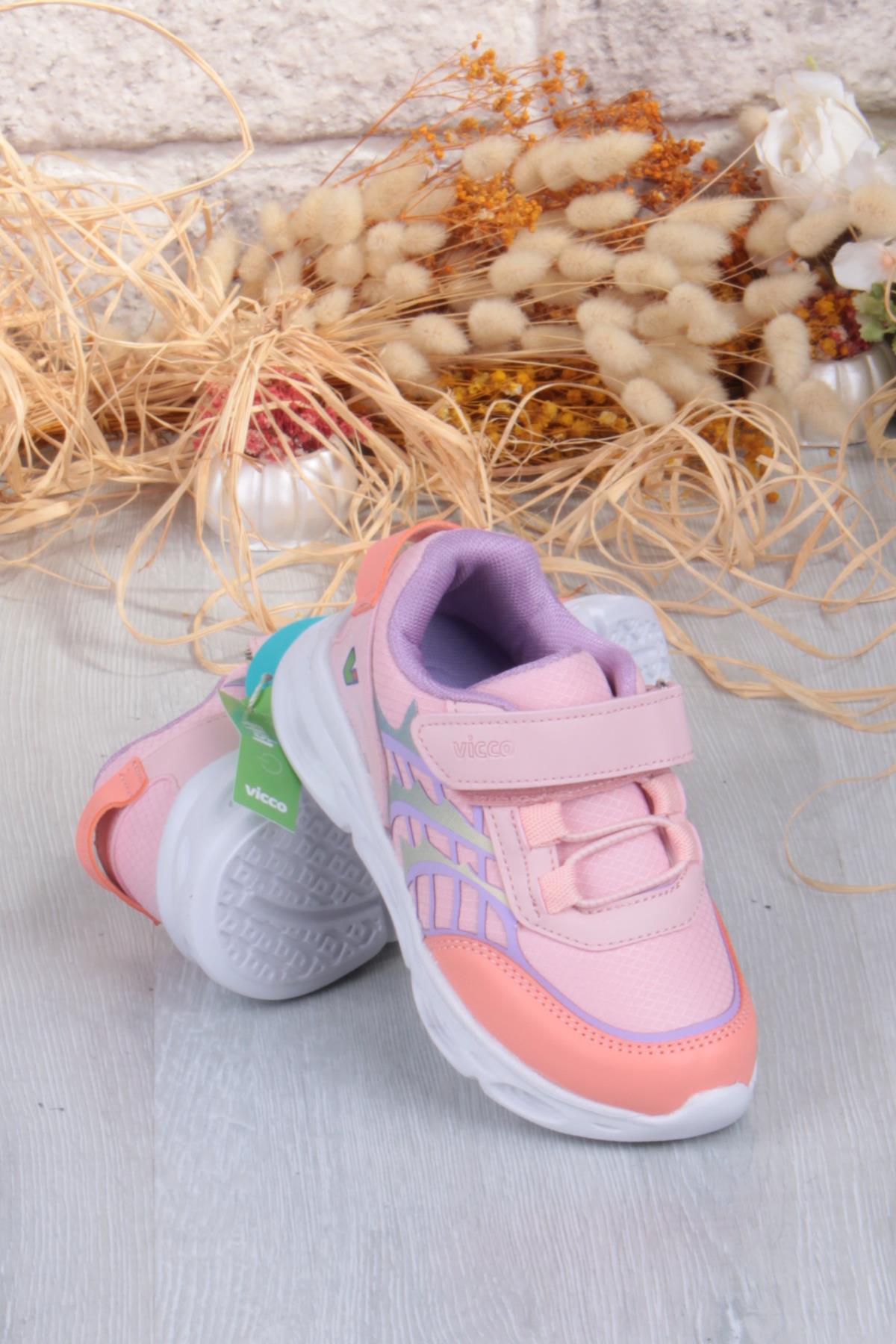 346.B25K.263 Most Pudra Işıklı Kız Çocuk Ayakkabı - Görsel 5