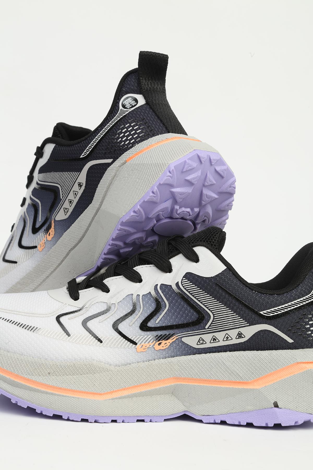 Kadın Beyaz Spor Ayakkabı İTHAL PCI-11606 - Görsel 5