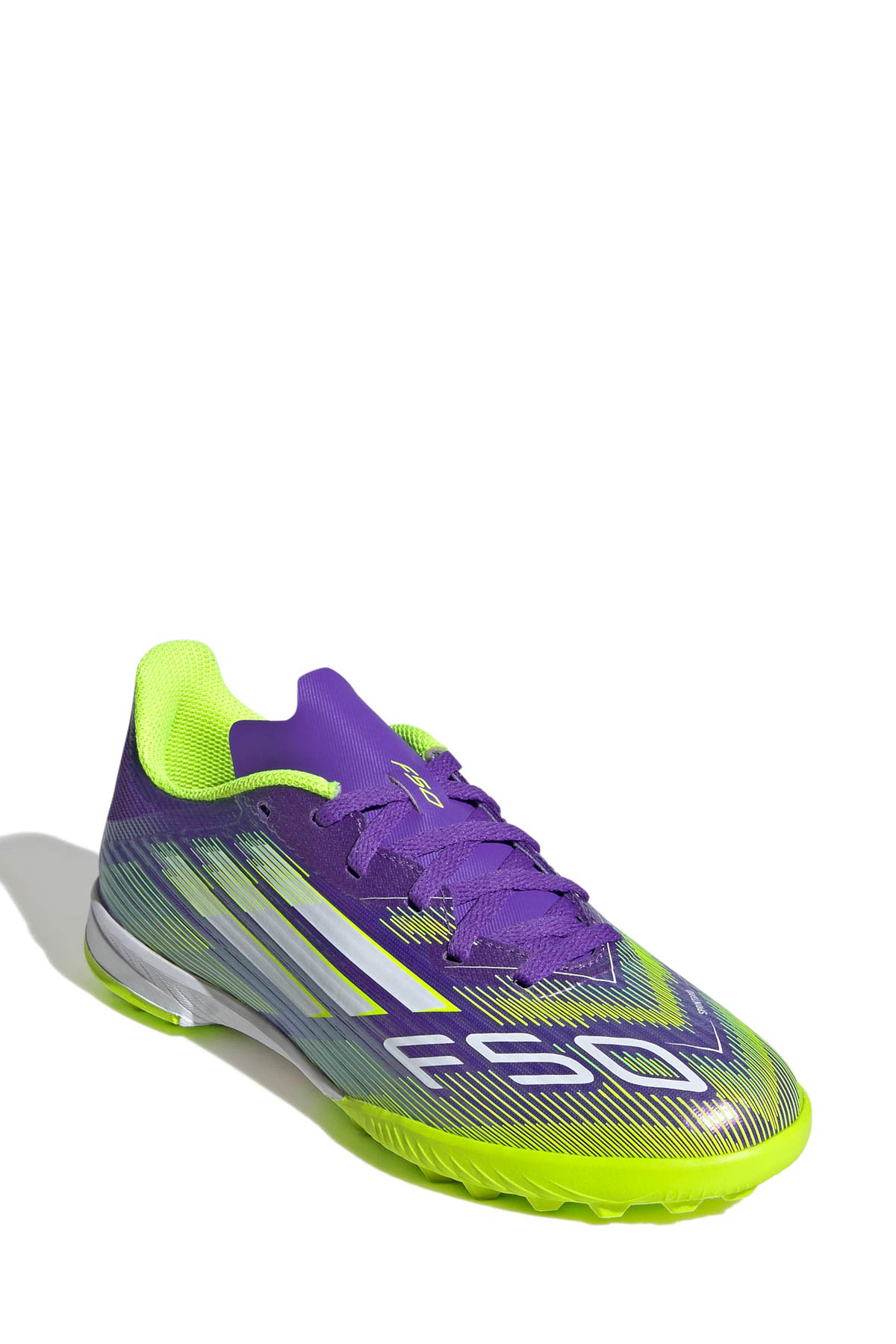 adidas F50 LEAGUE TF Mor Unisex Krampon - Görsel 3