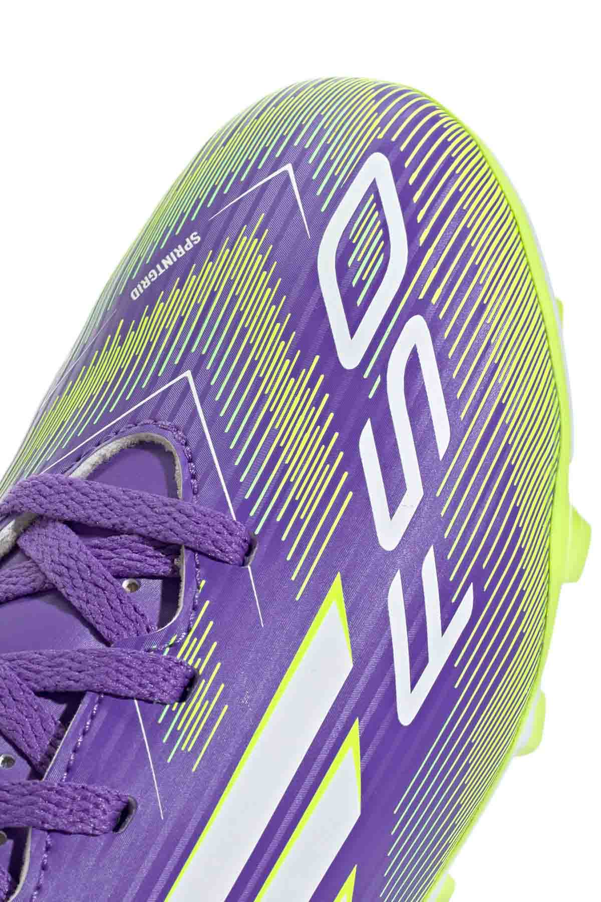 F50 CLUB FG/MG Mor Unisex Krampon - Görsel 7