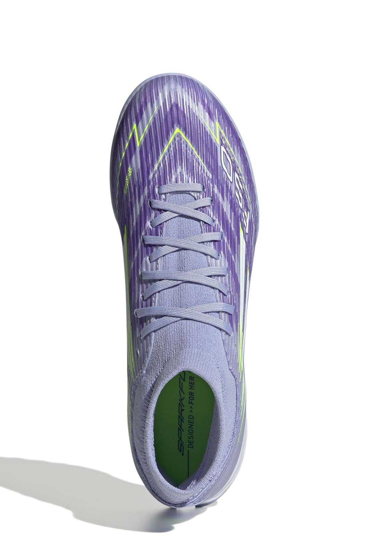 adidas F50 SPARKFUSION LEA Mor Kadın Krampon - Görsel 6