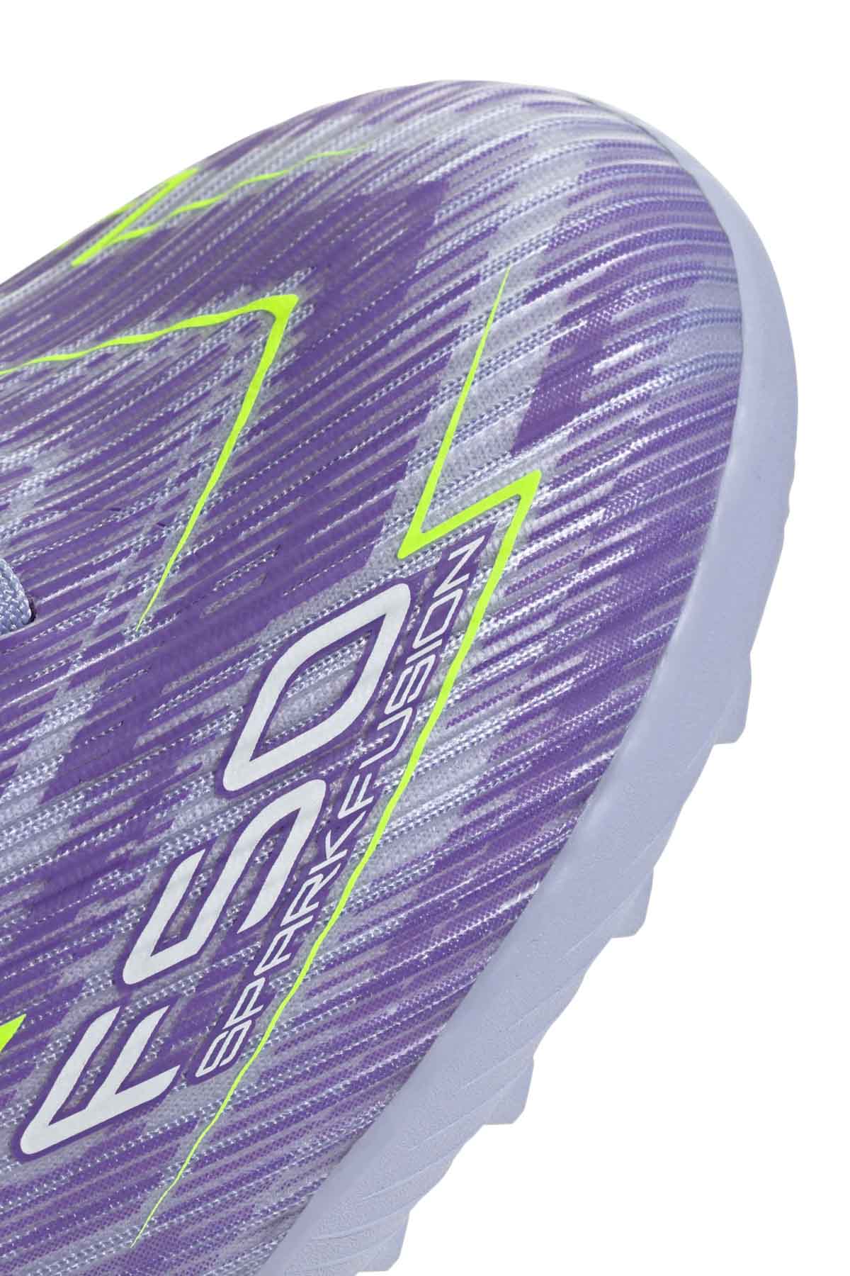 adidas F50 SPARKFUSION LEA Mor Kadın Krampon - Görsel 7