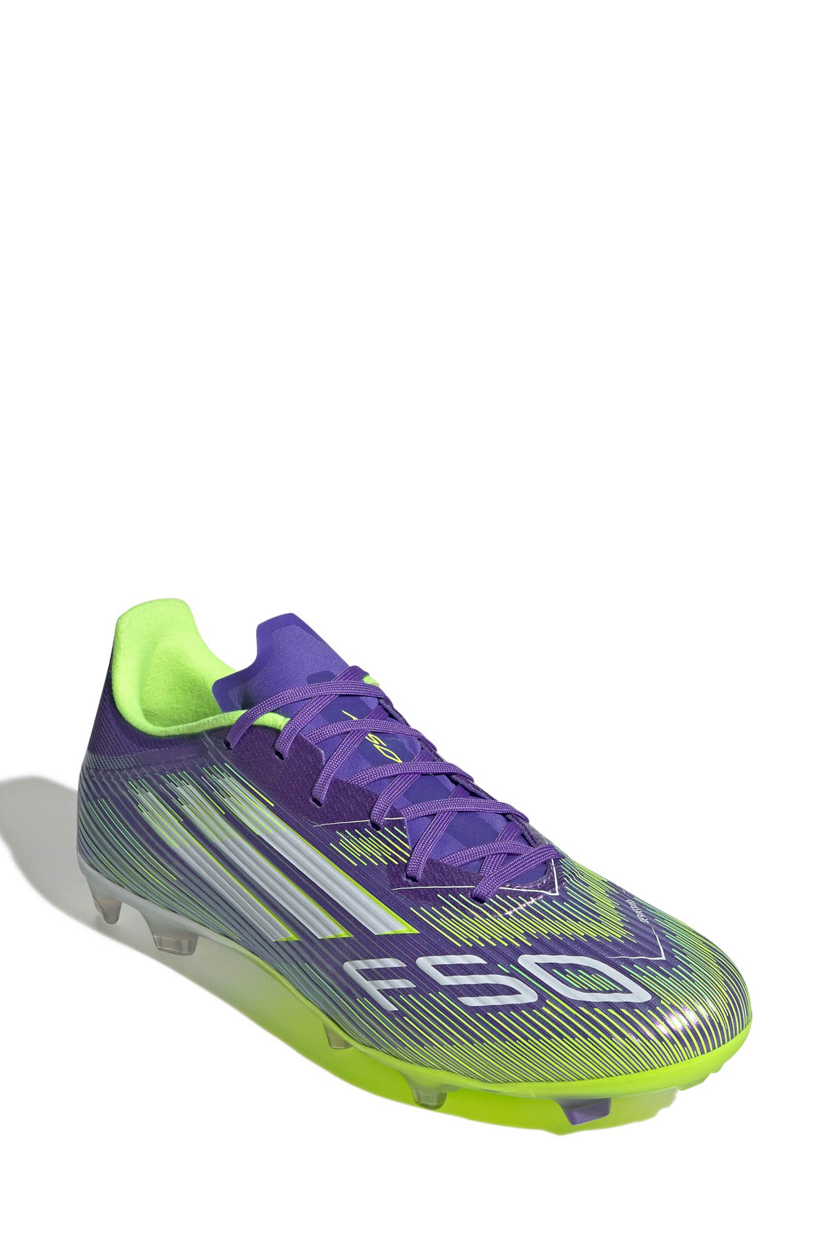 adidas F50 LEAGUE FG/MG Mor Erkek Krampon - Görsel 3