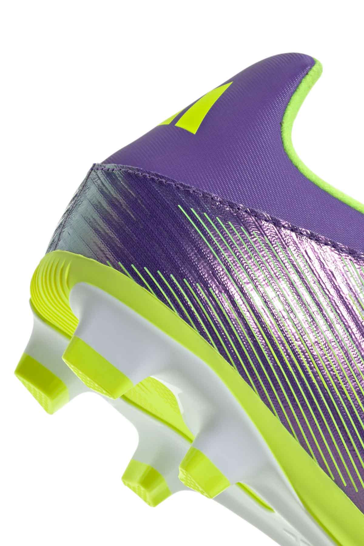 adidas F50 CLUB FG/MG Mor Erkek Krampon - Görsel 8